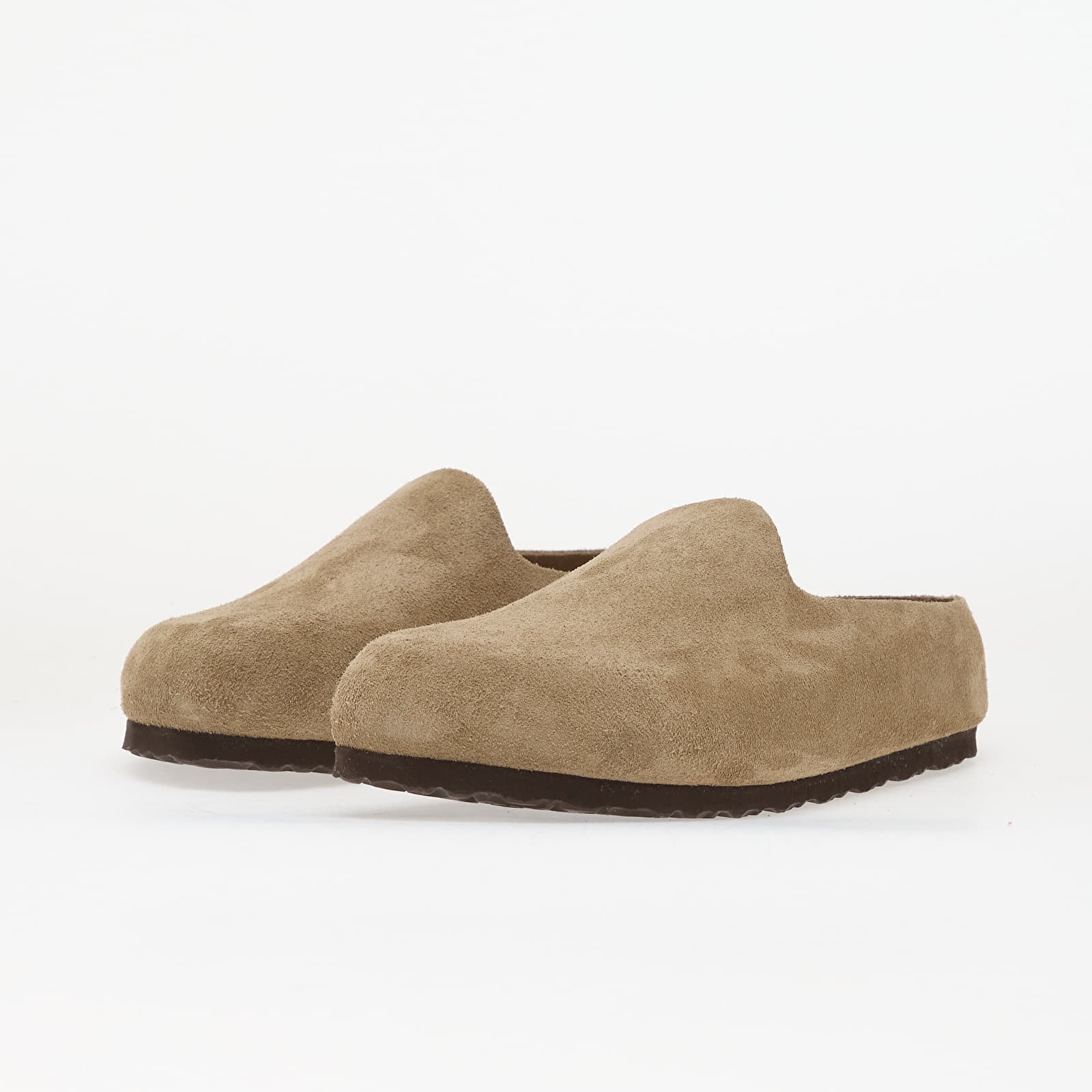 Herenschoenen Birkenstock Amsterdam Wrapped LEVE Taupe