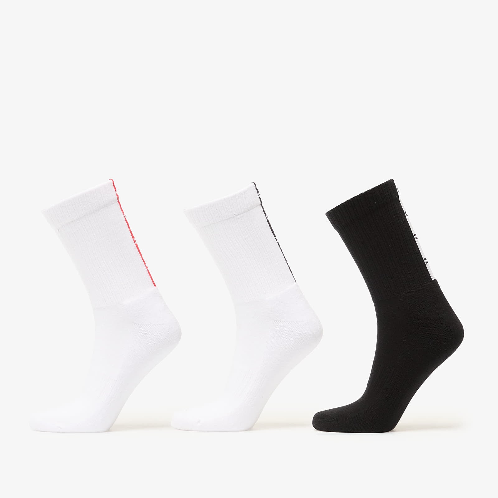 Miesten sukat Hugo Boss Men 3-Pack Q Socks Back Tape Cc Multicolor