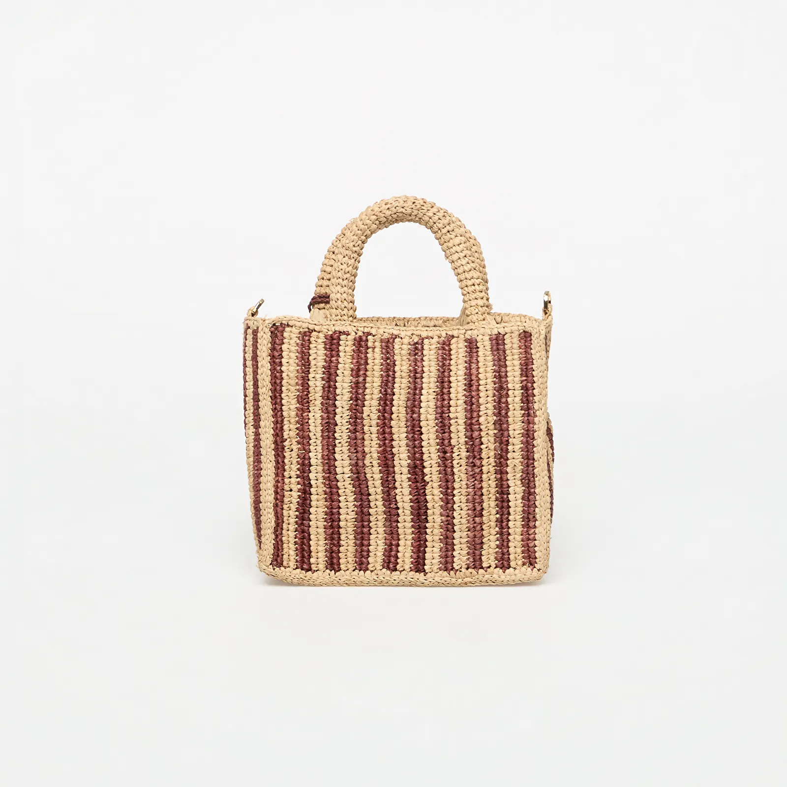 Kabelky MC2 Saint Barth Vanity Mini Raffia Bag Stripes Mini V