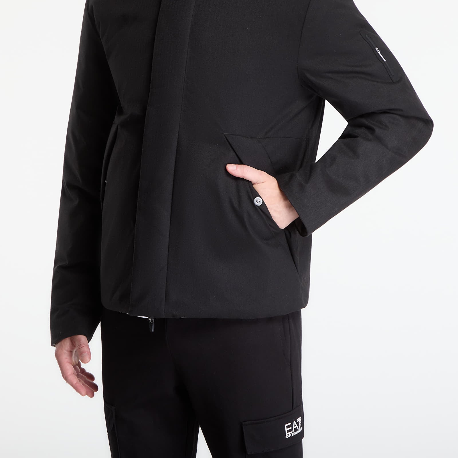 Bundy EA7 Emporio Armani Mountain M New Tech Jacket Rev Black