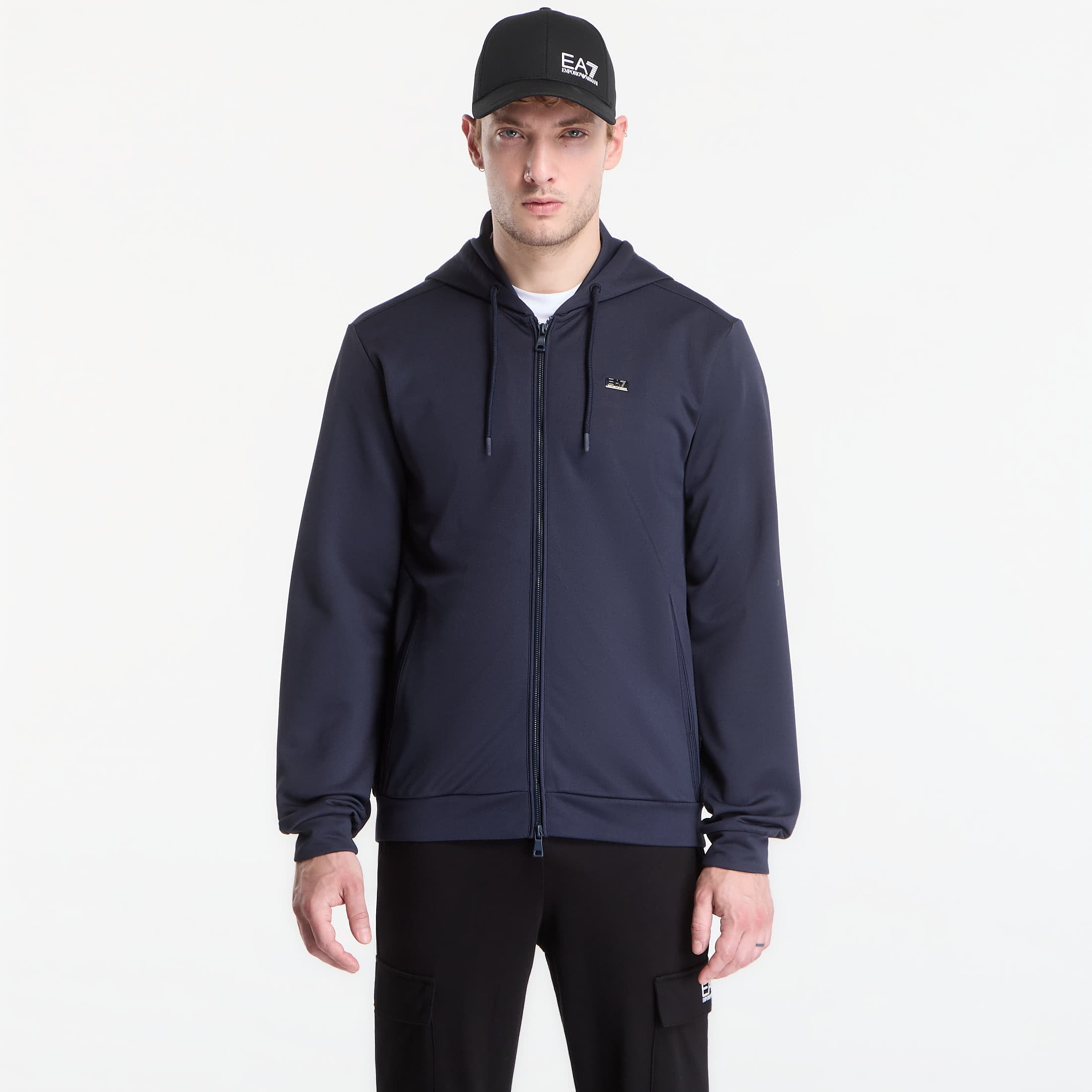 Sweatshirt EA7 Emporio Armani Train Lux M Hoodie Fz Pl St Armani Blue XL 207 €