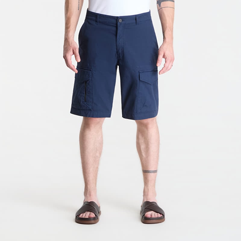 Kratke hlače MC2 Saint Barth Wake Short Pant Blue Navy