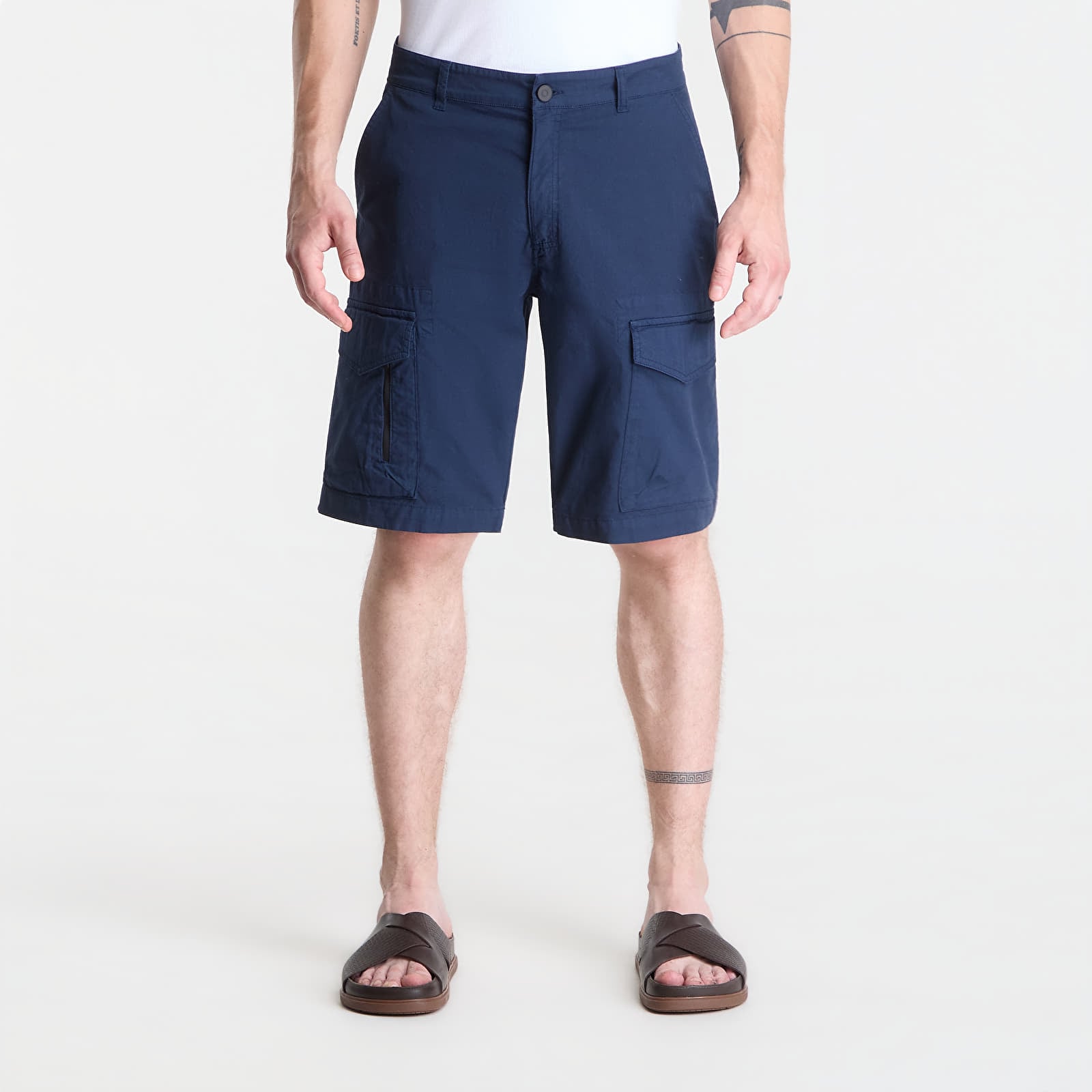Kraťasy MC2 Saint Barth Wake Short Pant Blue Navy
