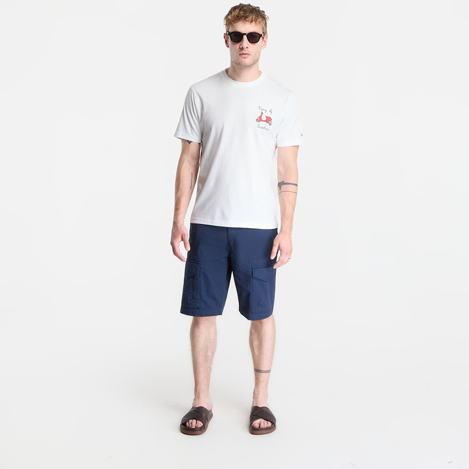 Koszulki MC2 Saint Barth Portofino T-Shirt King Scooter