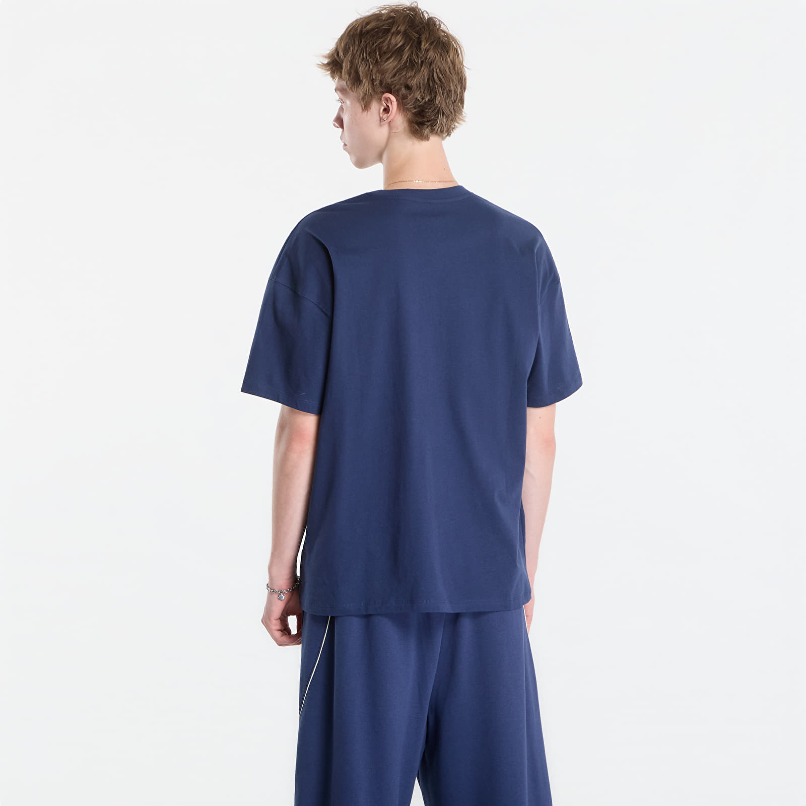 Men's T-shirts New Balance Trackside T-Shirt Nb Navy