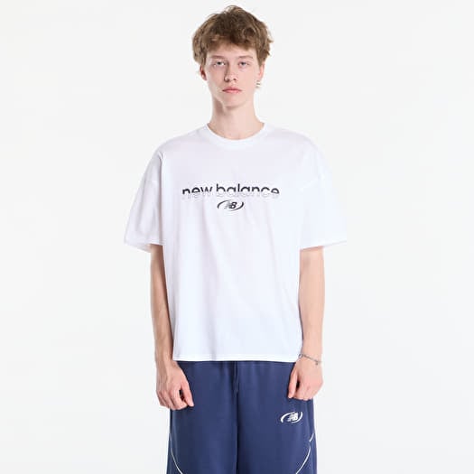 T-shirt New Balance Trackside T-Shirt White