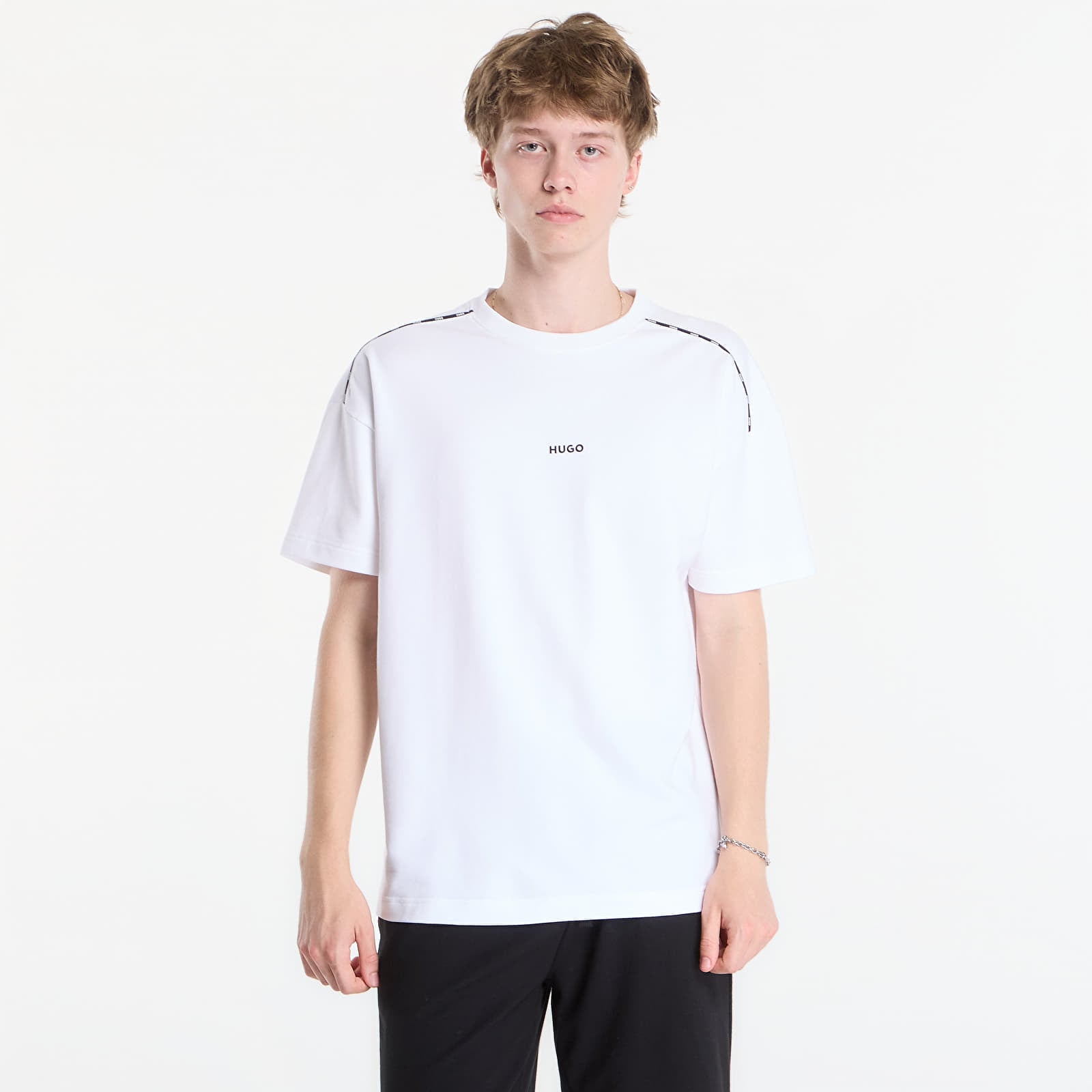 Moške majice  Hugo Boss Noah T-Shirt White
