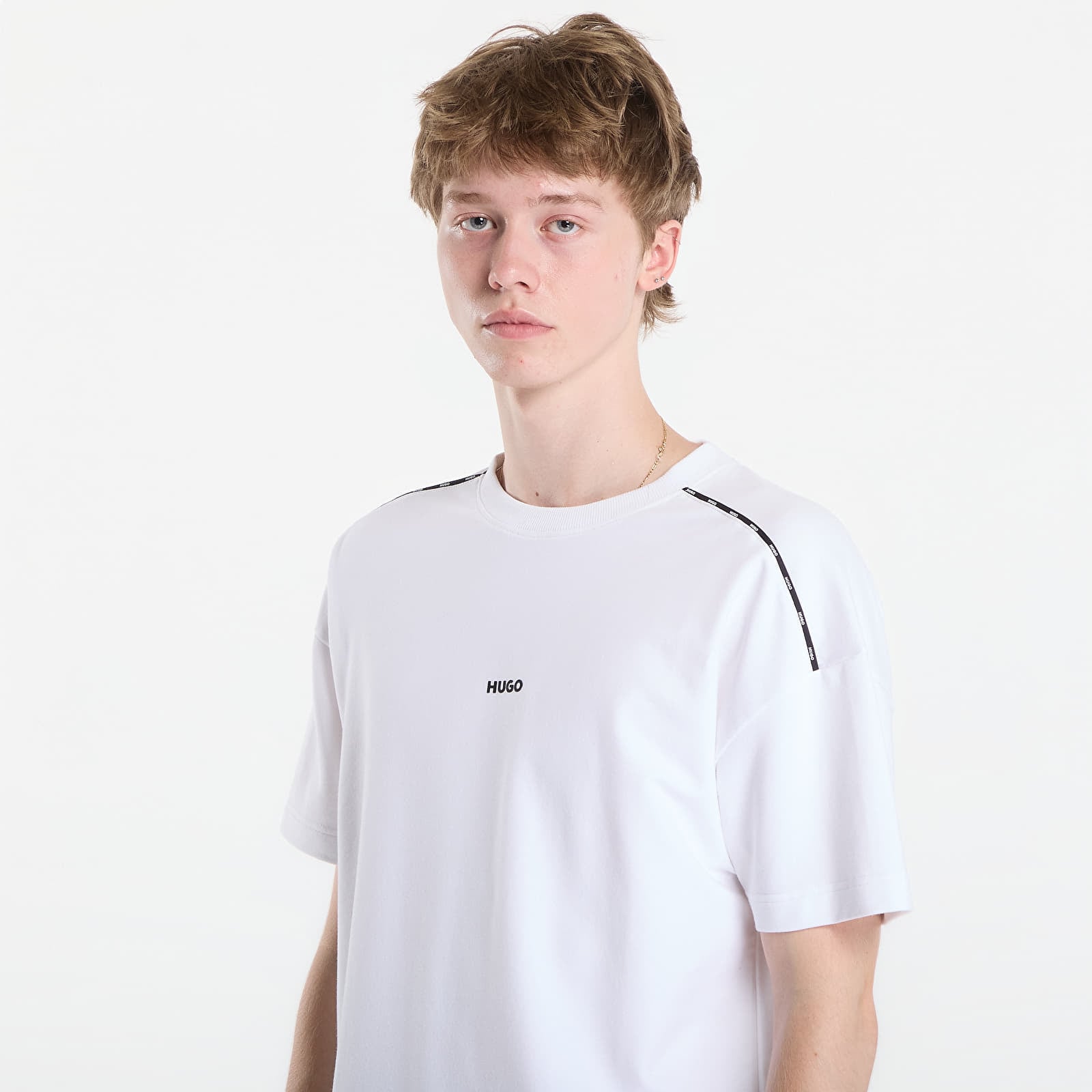 Moške majice  Hugo Boss Noah T-Shirt White