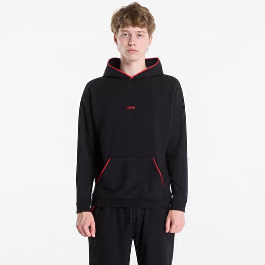 Mikina Hugo Boss Noah Hoodie Black