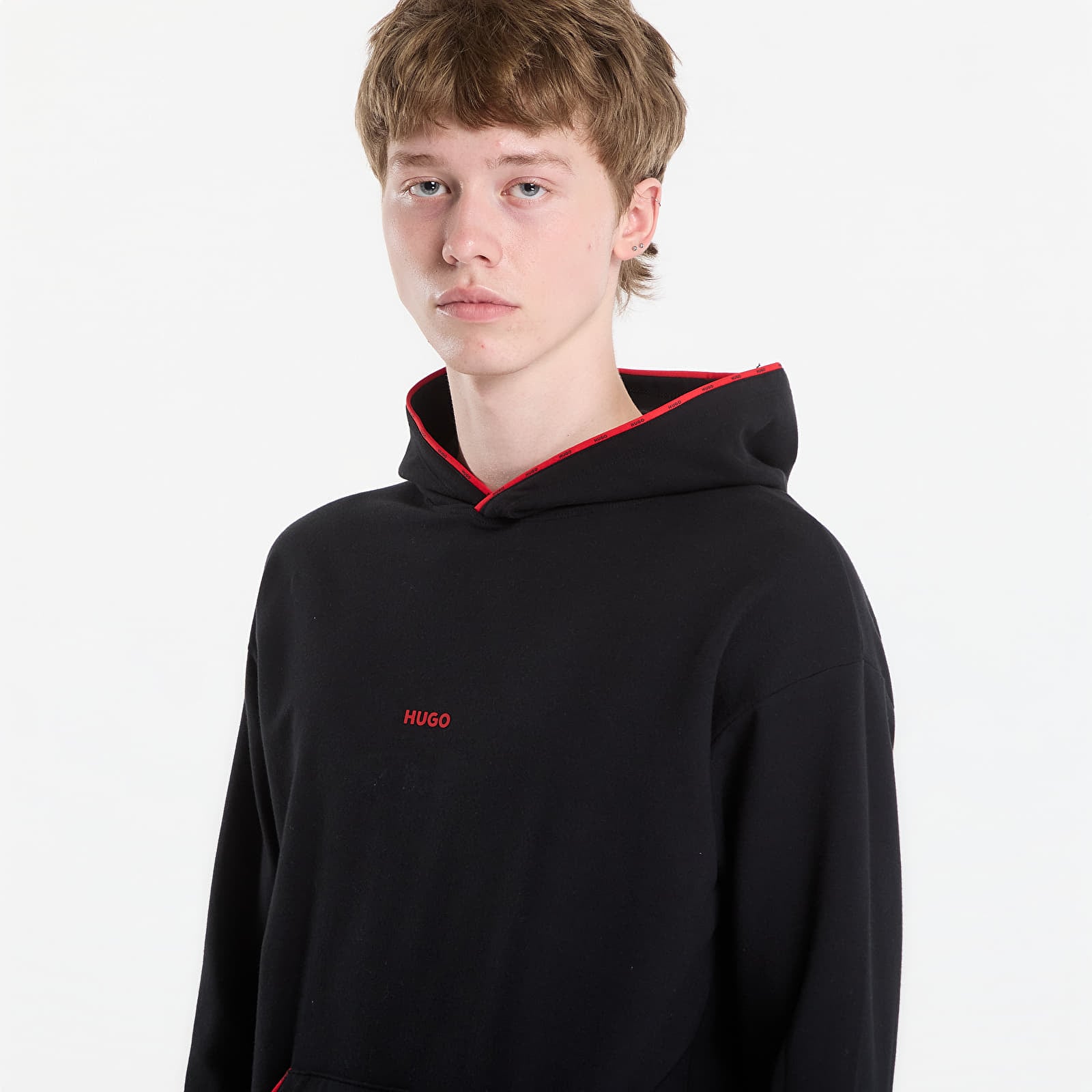 Moški hoodiji  Hugo Boss Noah Hoodie Black