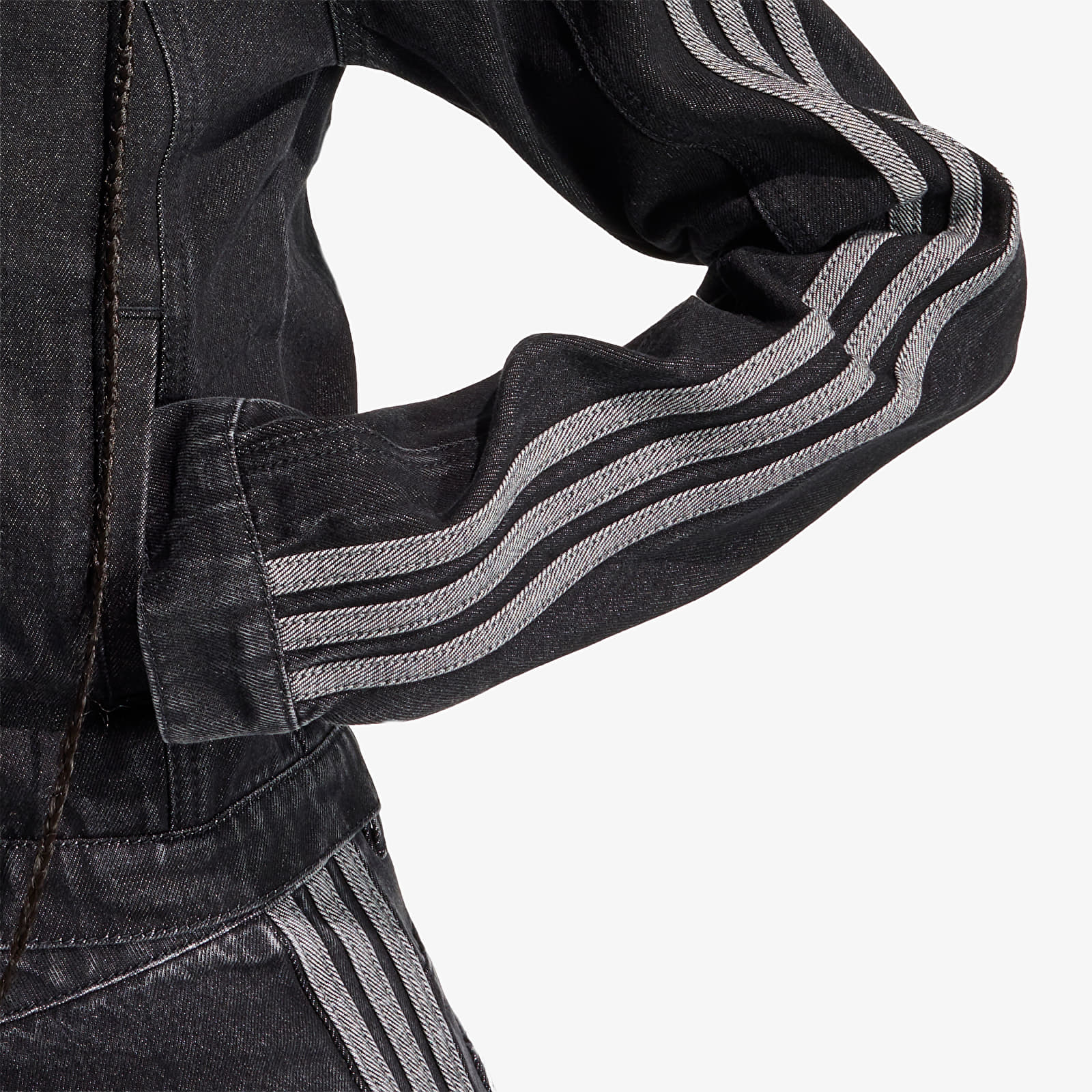 Vestes pour femmes adidas SST 2.0 Denim Tracktop True Black Denim