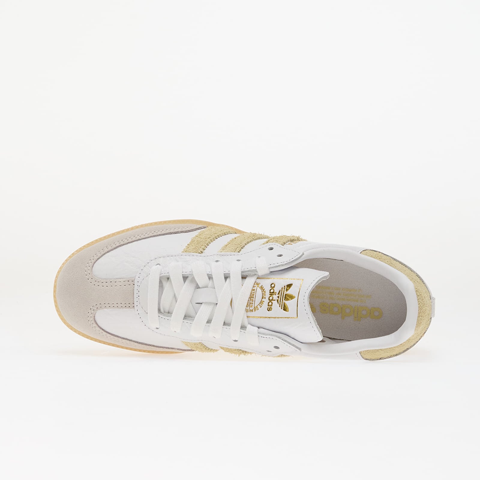 Zapatillas mujer adidas Samba Og Ftwr White/ Dual Yellow/ Gum 3