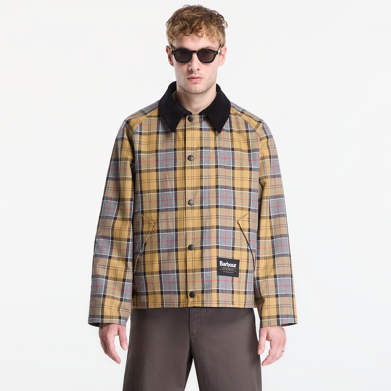 Jachete pentru bărbați Barbour Oversized Reversible Transporter Jacket Navy
