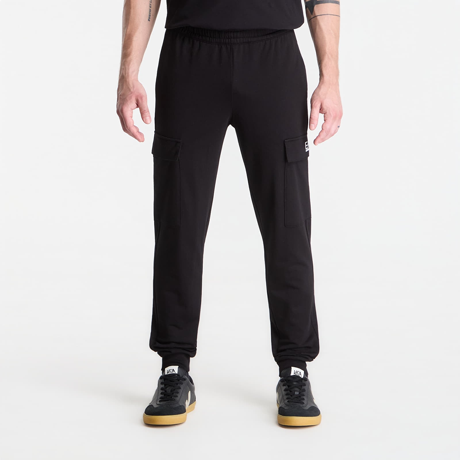 Trainingsbroeken EA7 Emporio Armani Train Core Id M Pants Cargo Ch Black