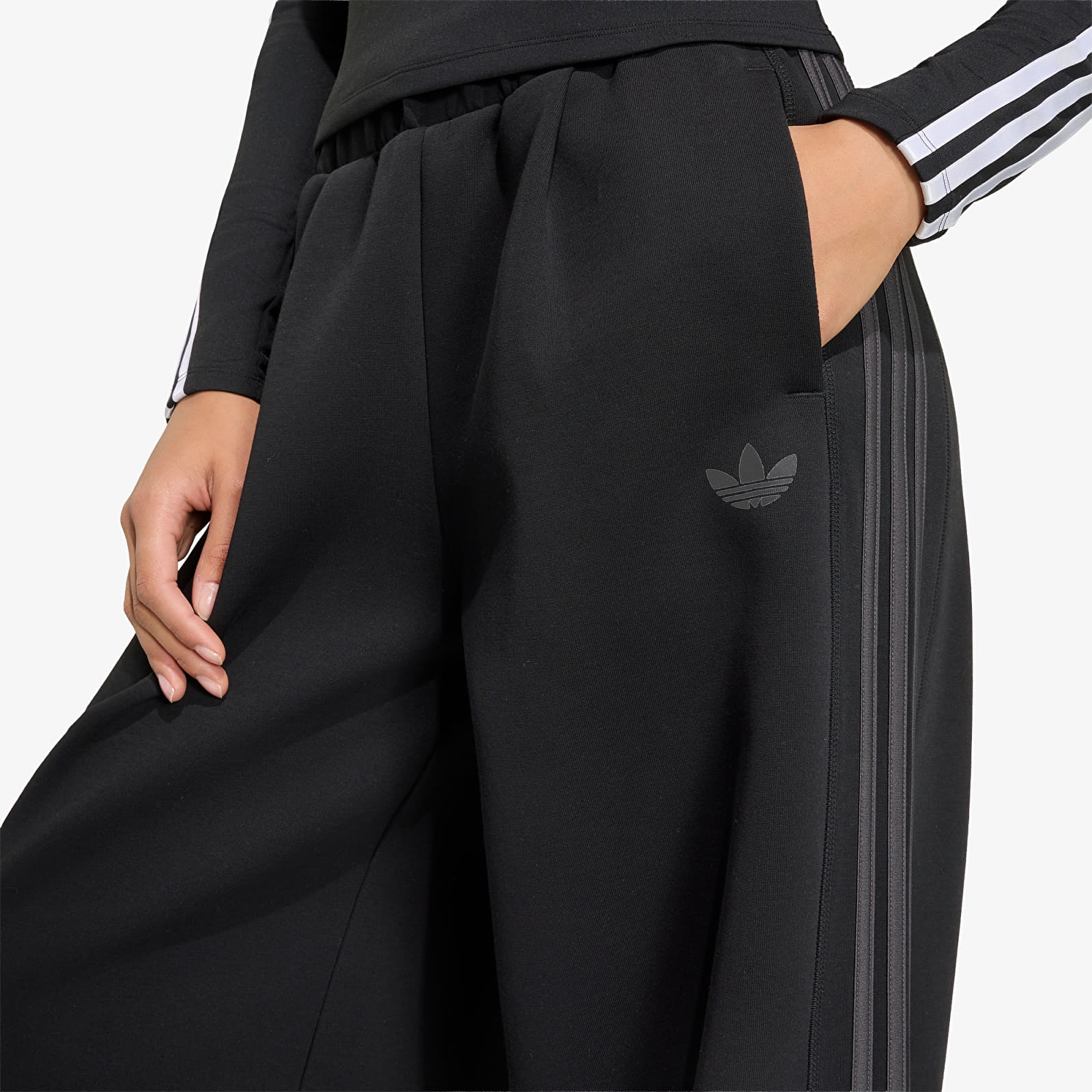 Women's Sweatpants adidas Sst 2.0 Long Trackpant Black/ Utility Black