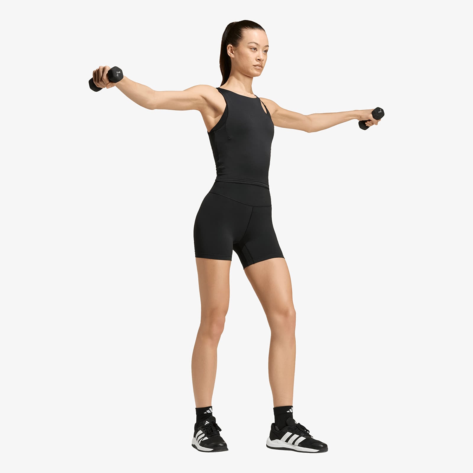 Débardeurs femme adidas All Me Tank Top Black