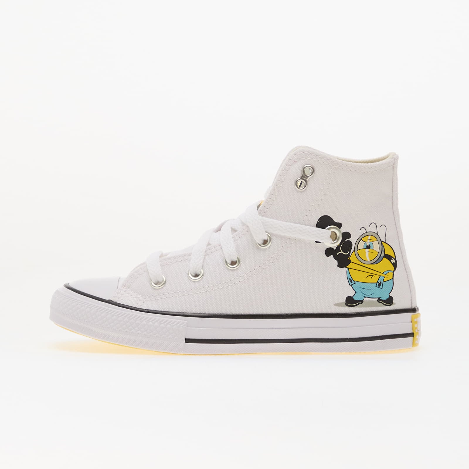 Zapatillas y zapatos para niños Converse x Minions Chuck Taylor All Star Optical White