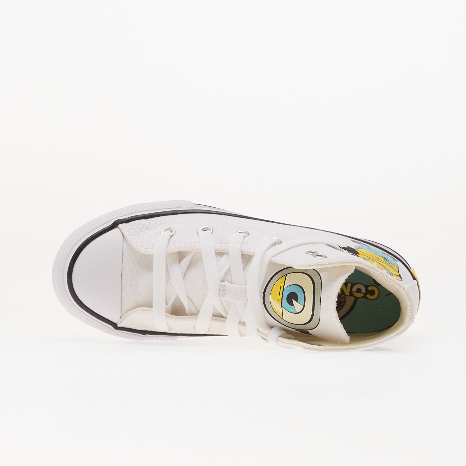 Zapatillas y zapatos para niños Converse x Minions Chuck Taylor All Star Optical White