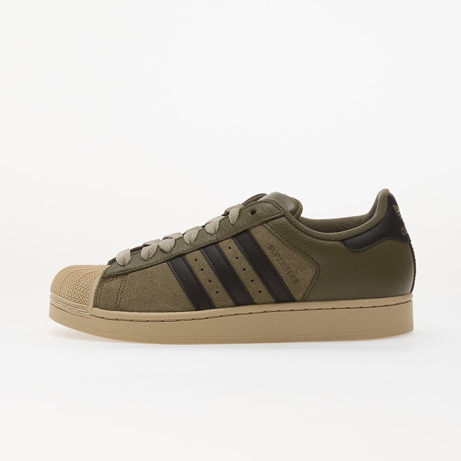 Ανδρικά παπούτσια adidas Superstar Ii Olive Strata/ Core Black/ Khaki Three