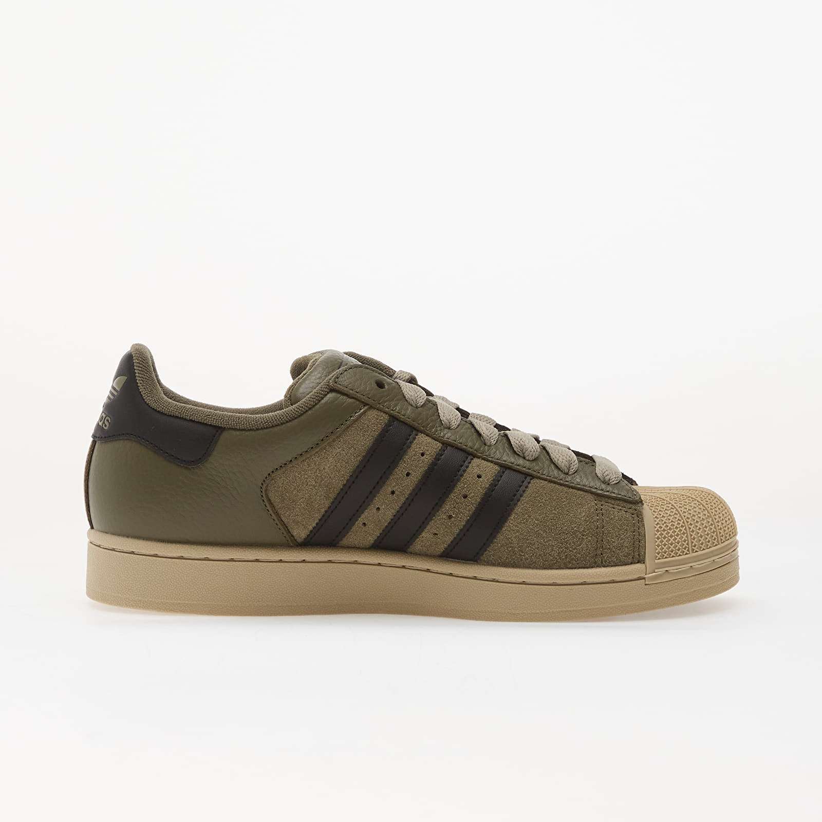 Ανδρικά παπούτσια adidas Superstar Ii Olive Strata/ Core Black/ Khaki Three