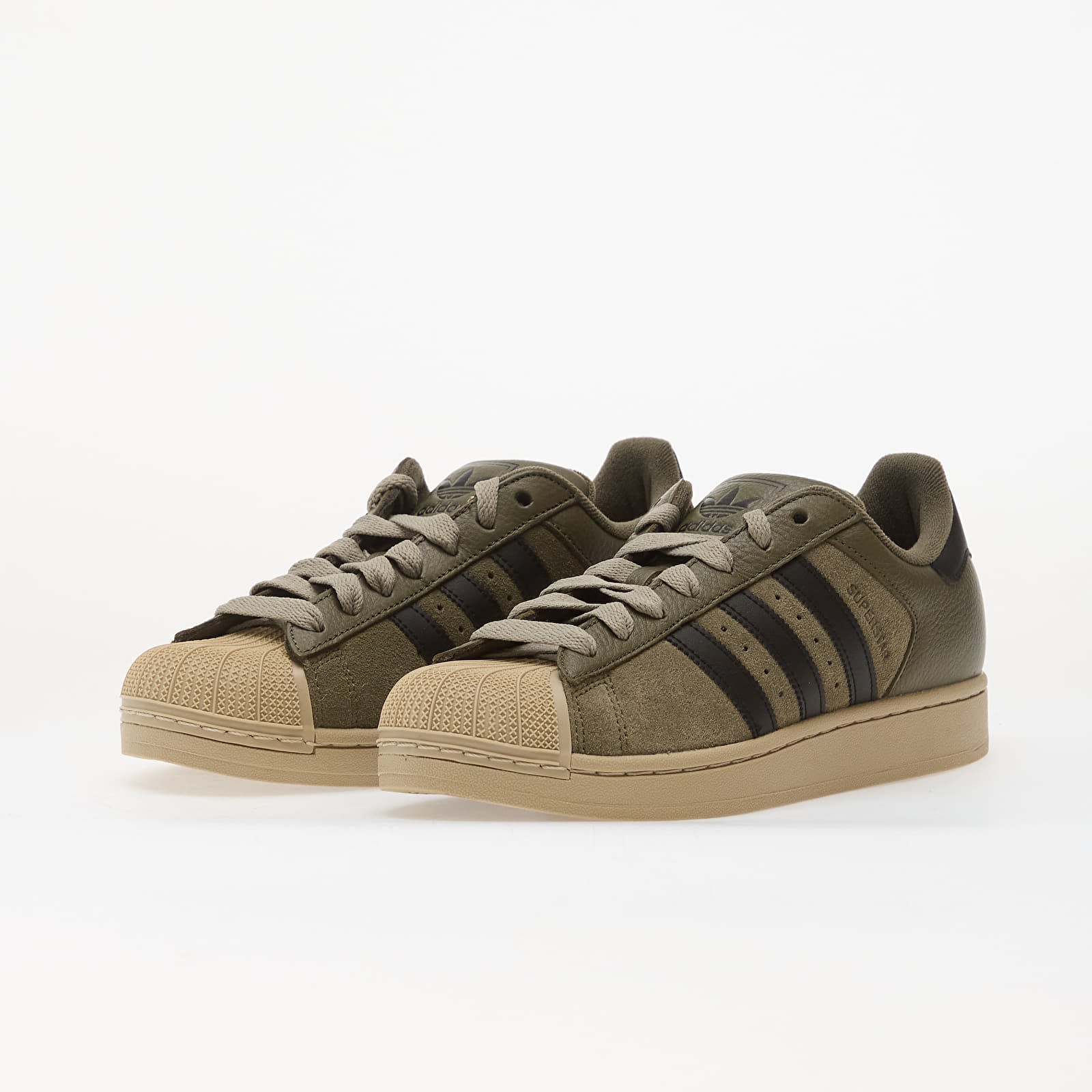 Ανδρικά παπούτσια adidas Superstar Ii Olive Strata/ Core Black/ Khaki Three