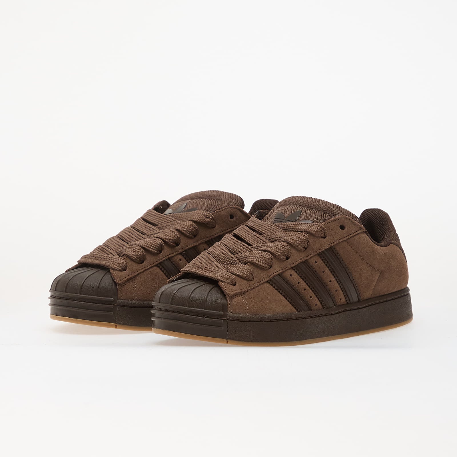 Men's sneakers and shoes adidas Superstar St Earth Strata/ Brown/ Gum4