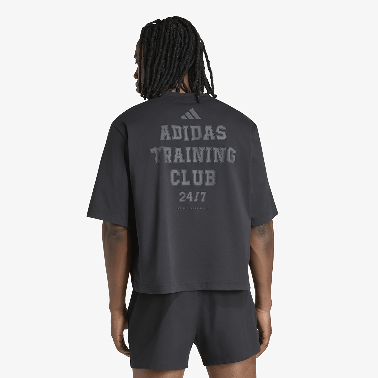 Heren T-shirts adidas D4t Primelift Short T-Shirt Black