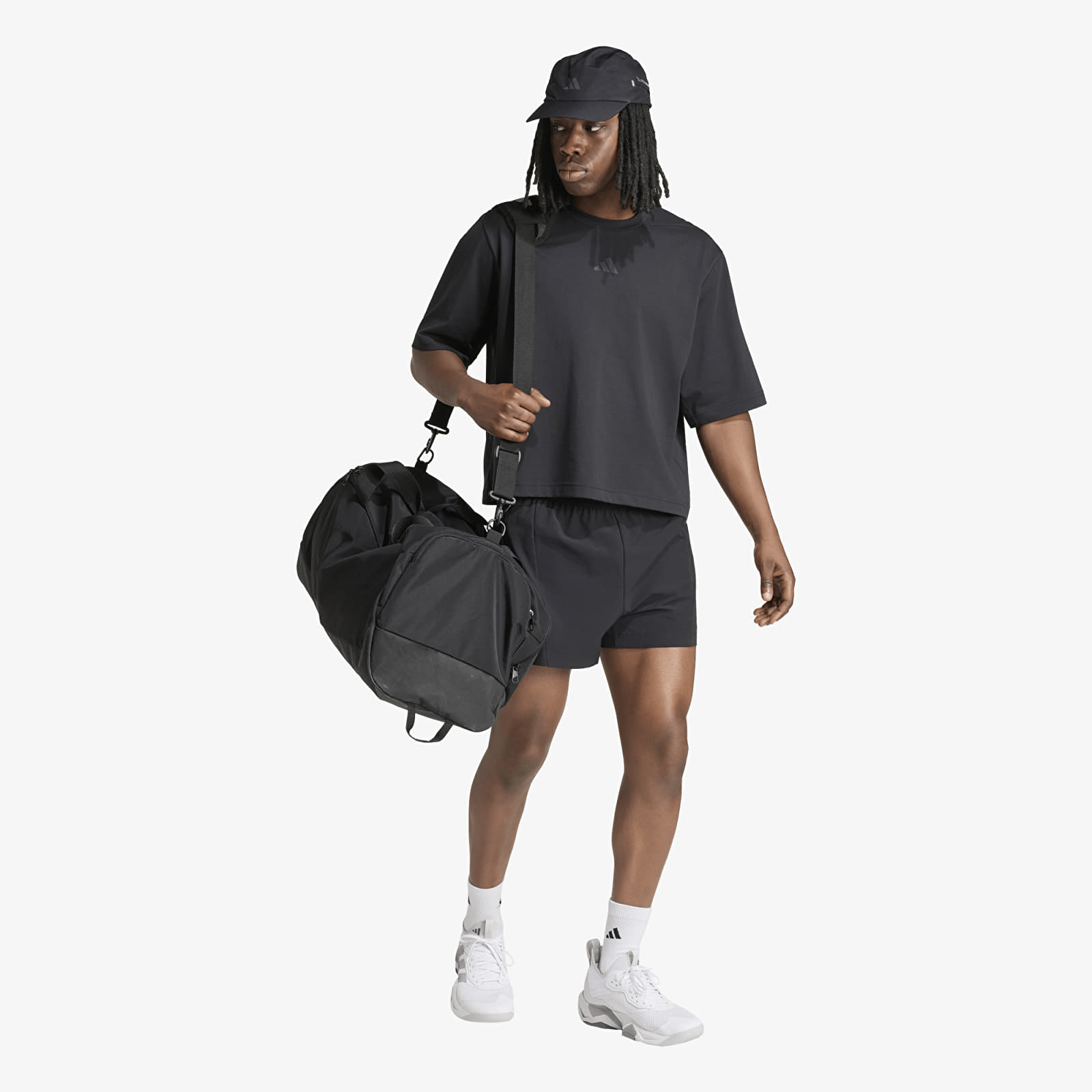 Heren T-shirts adidas D4t Primelift Short T-Shirt Black
