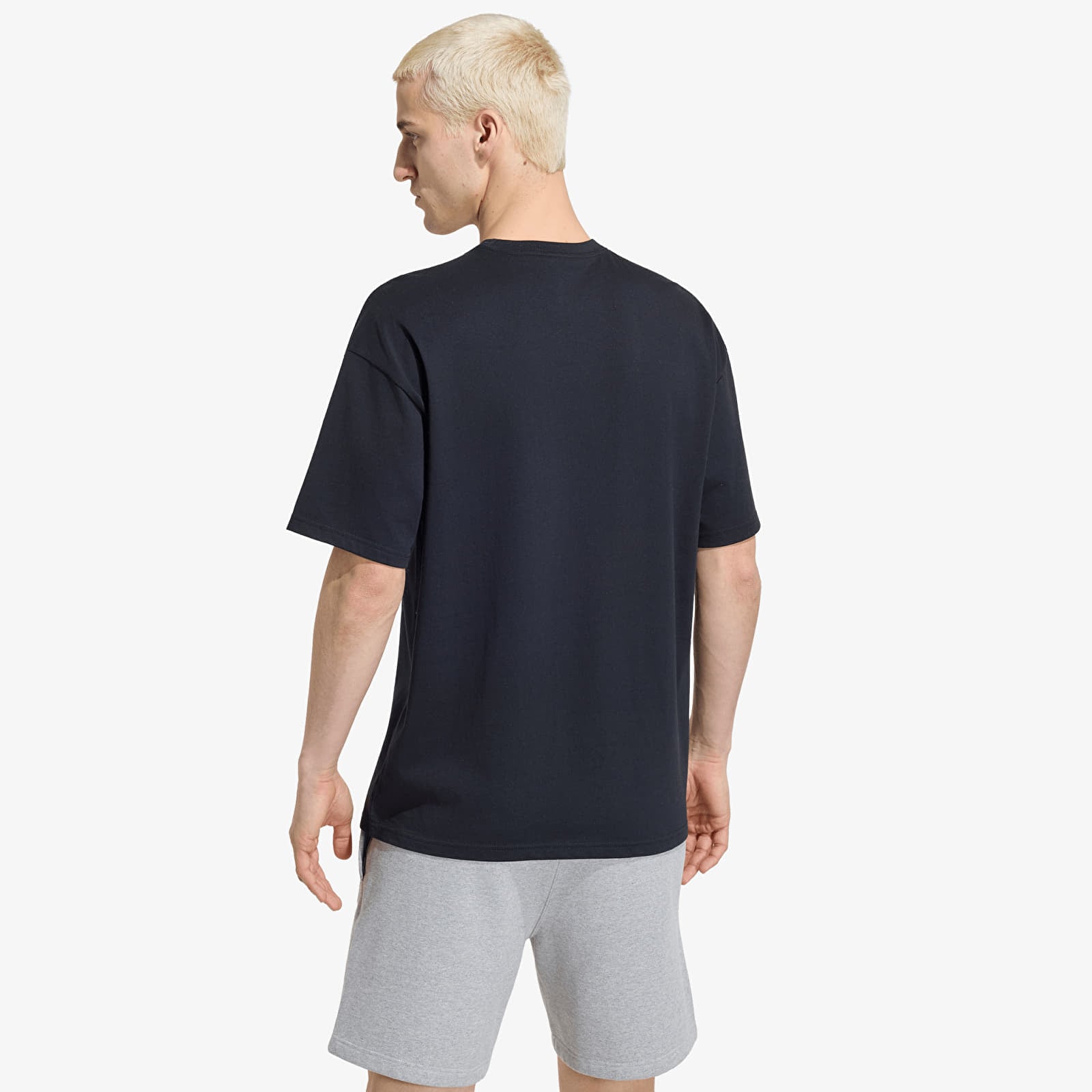 T-shirts adidas Trefoil Essentials Loose Dropped Shoulder T-shirt Black