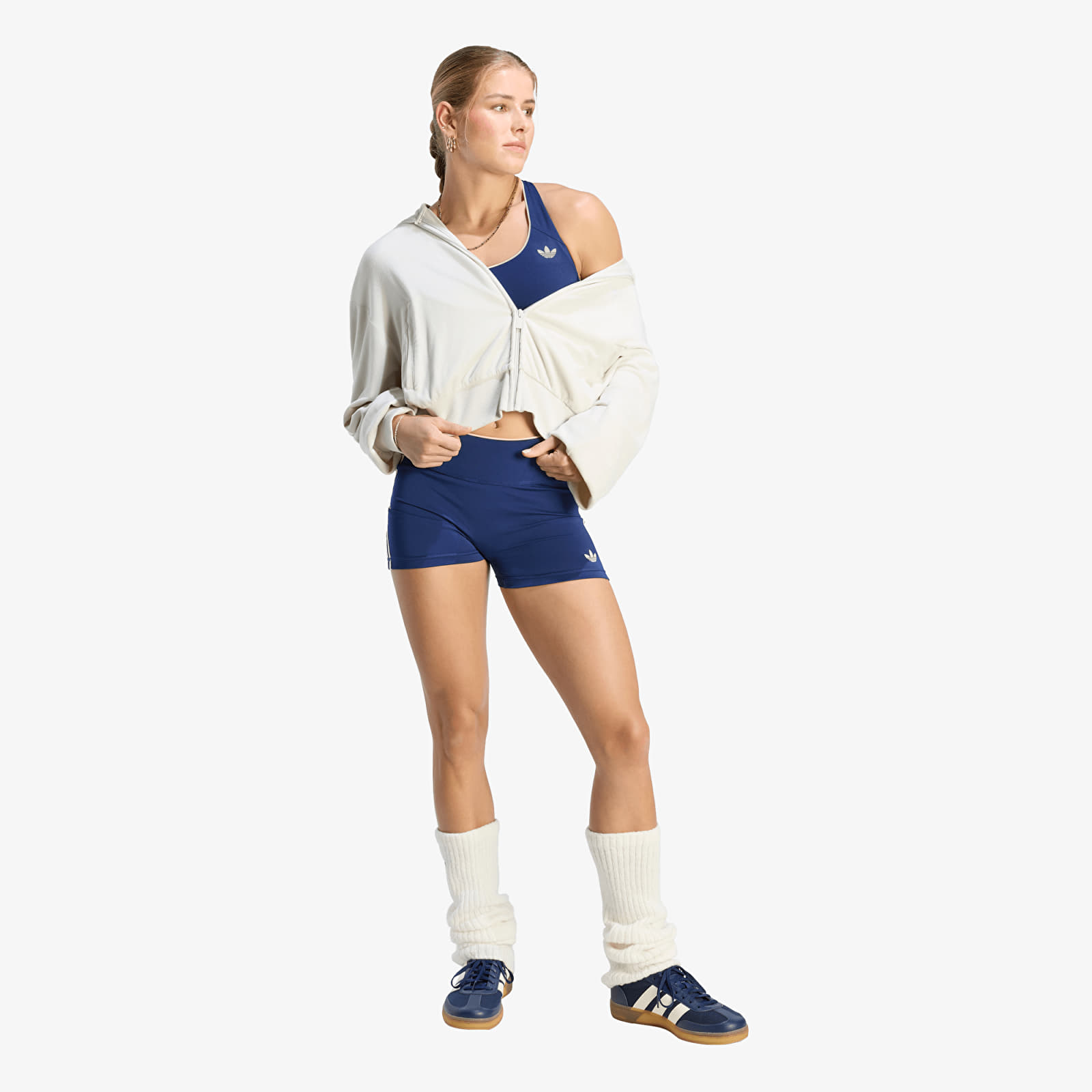 Женские шорты adidas Sport Superstar Short Leggings Night Indigo
