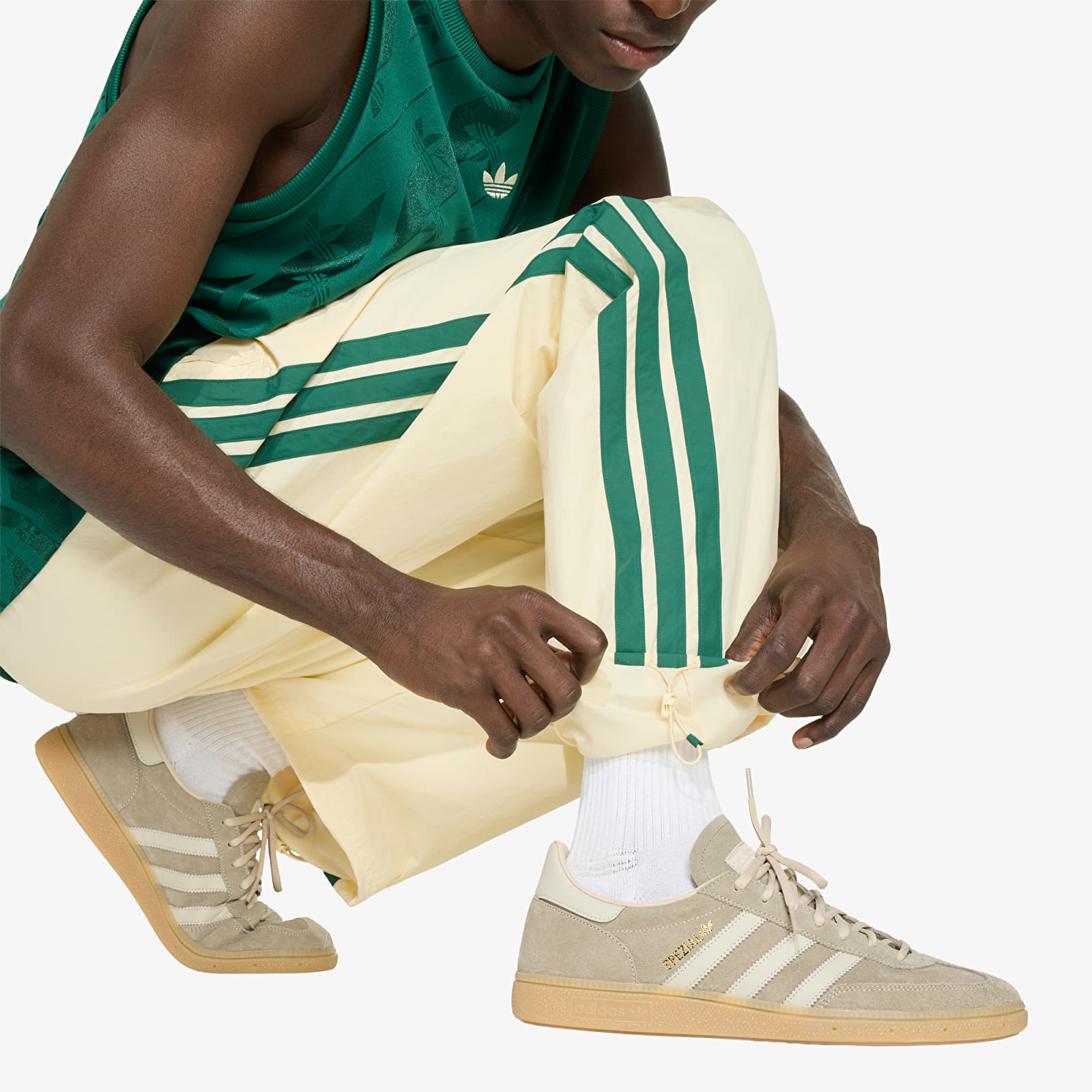Pantalons de survêtement homme adidas Cutline Track Pants Warm Vanilla