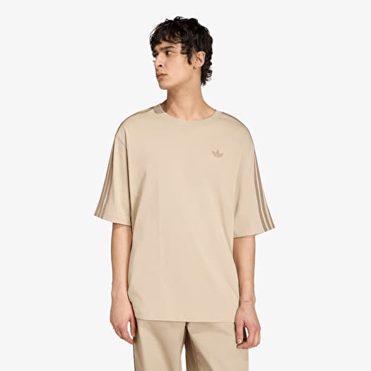 T-Shirt adidas Adicolor 3-Stripes Oversized T-Shirt Khaki Three/ Khaki Six