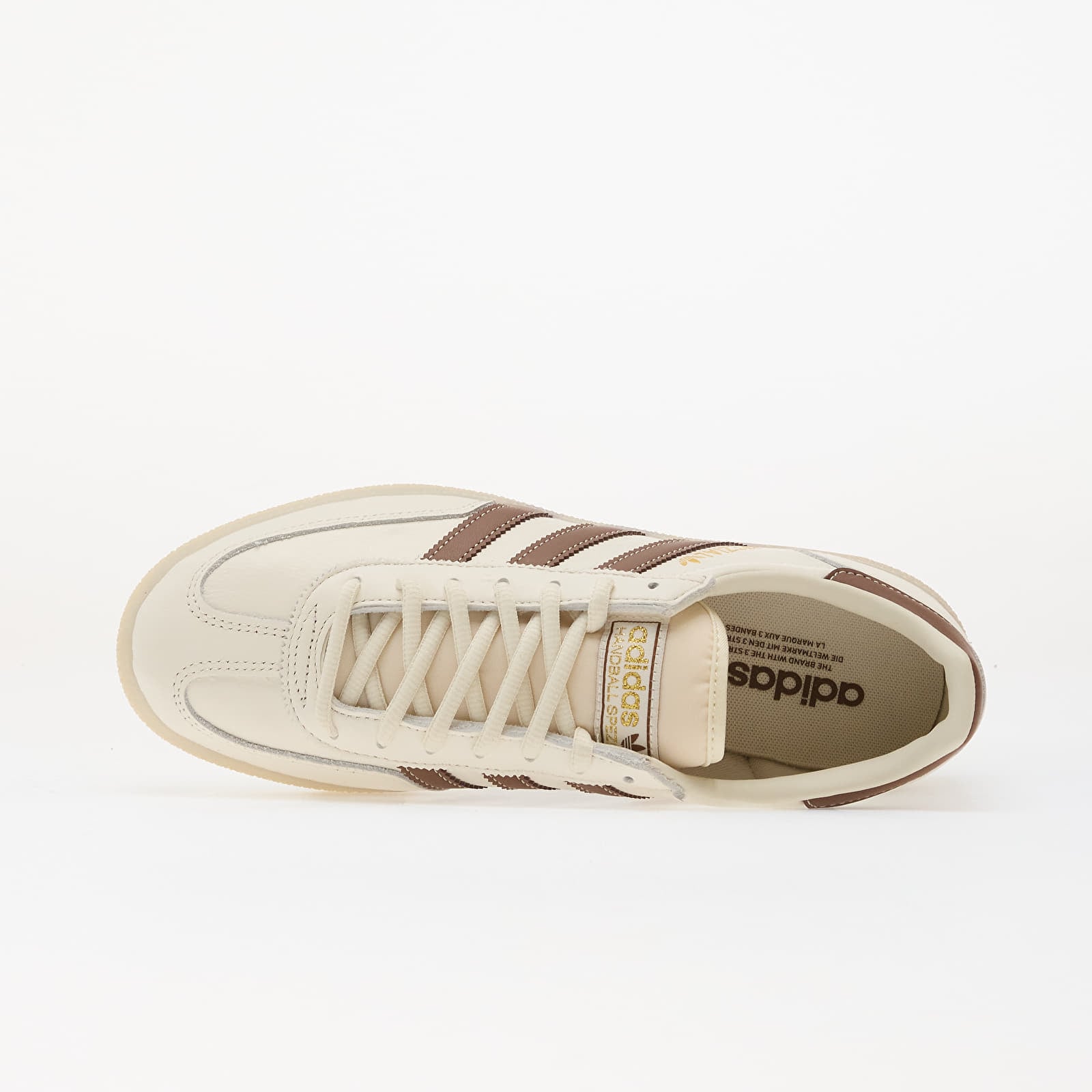 Men's sneakers and shoes adidas Handball Spezial Core White/ Preloved Brown/ Off White