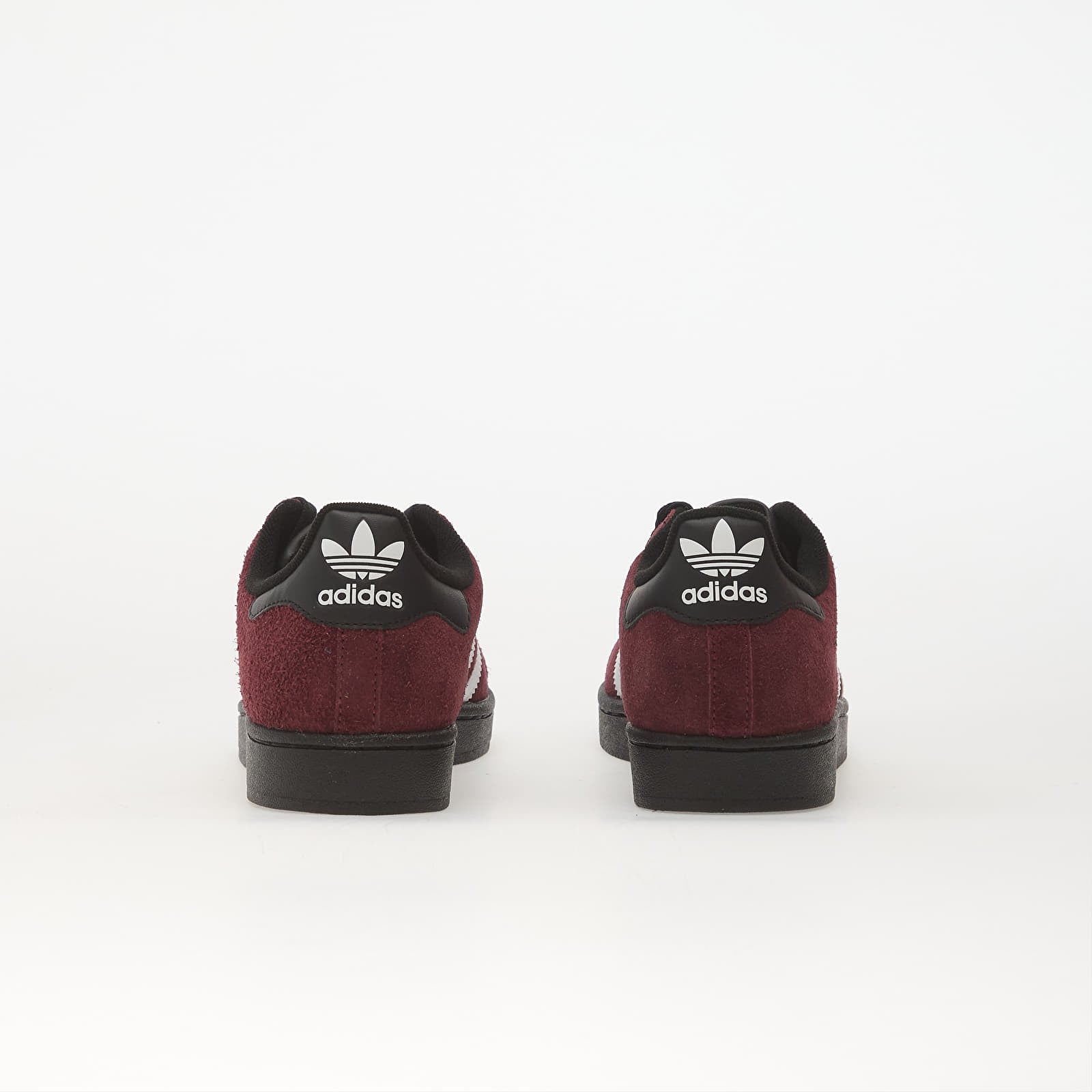 Women's sneakers and shoes adidas Superstar II Maroon/ Ftwr White/ Core Black