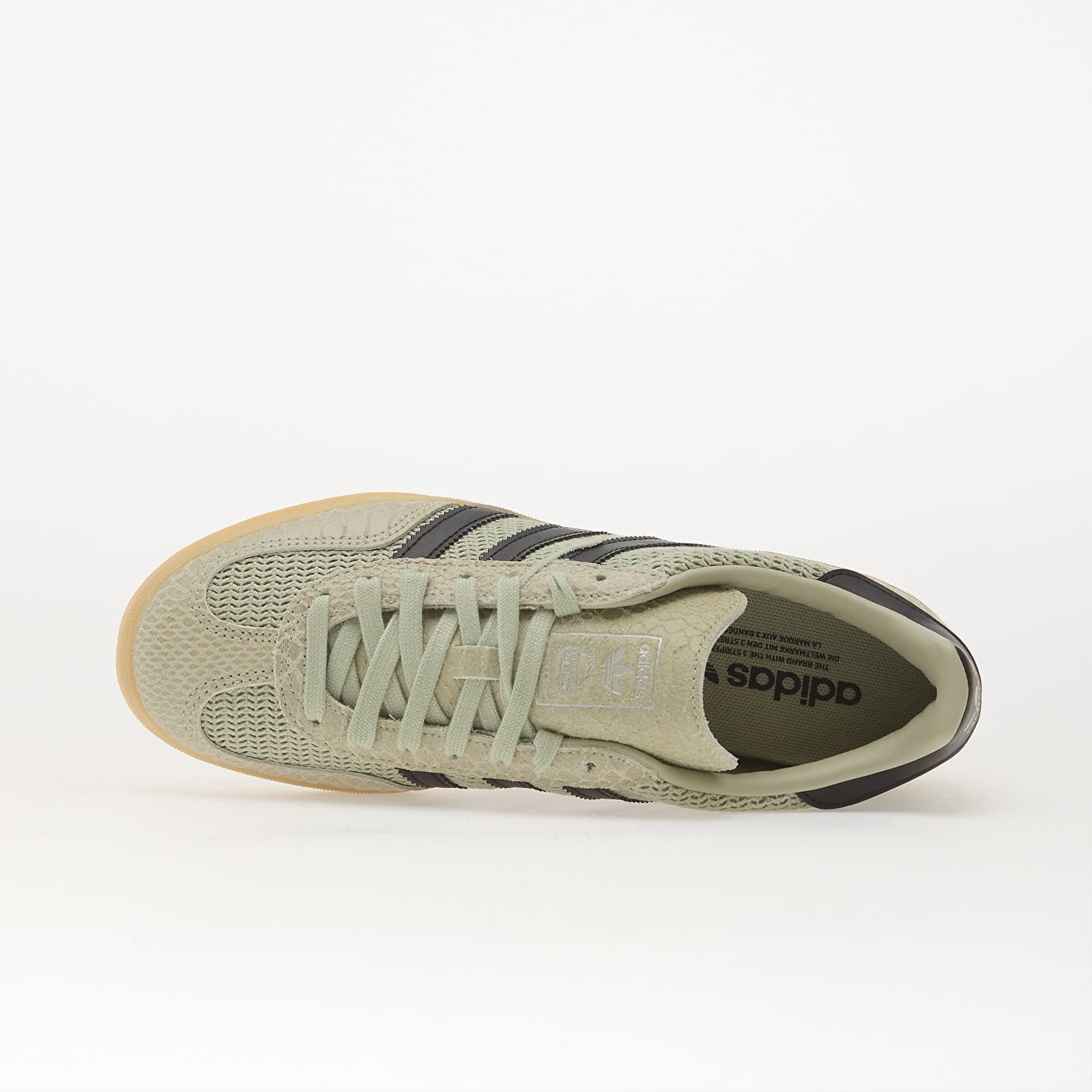 Herenschoenen adidas Gazelle Indoor Halo Green/ Core Black/ Gum4