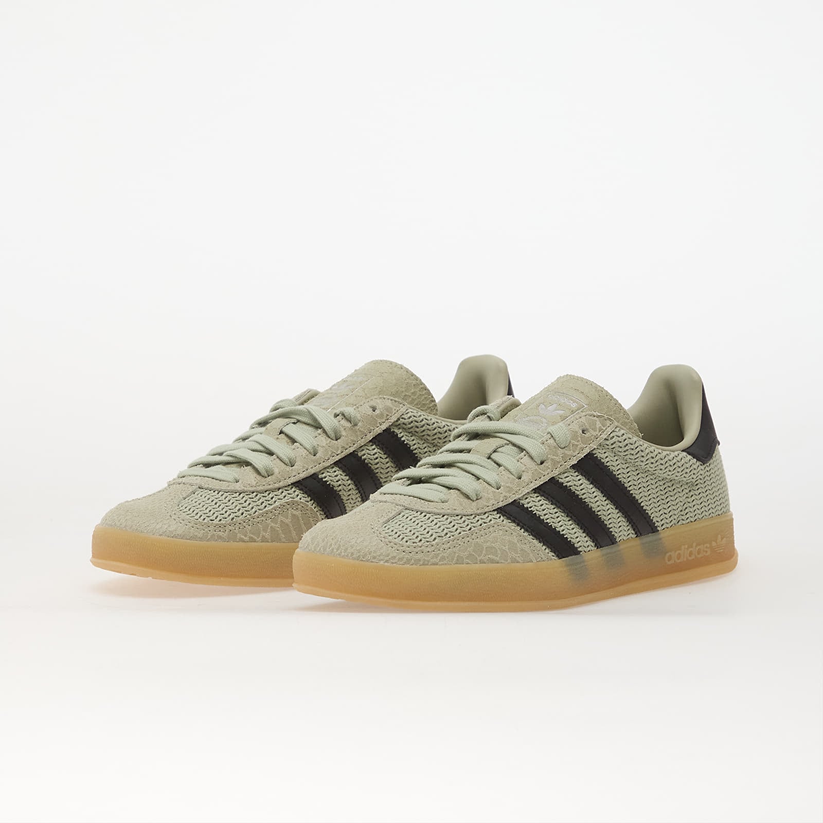 Herenschoenen adidas Gazelle Indoor Halo Green/ Core Black/ Gum4