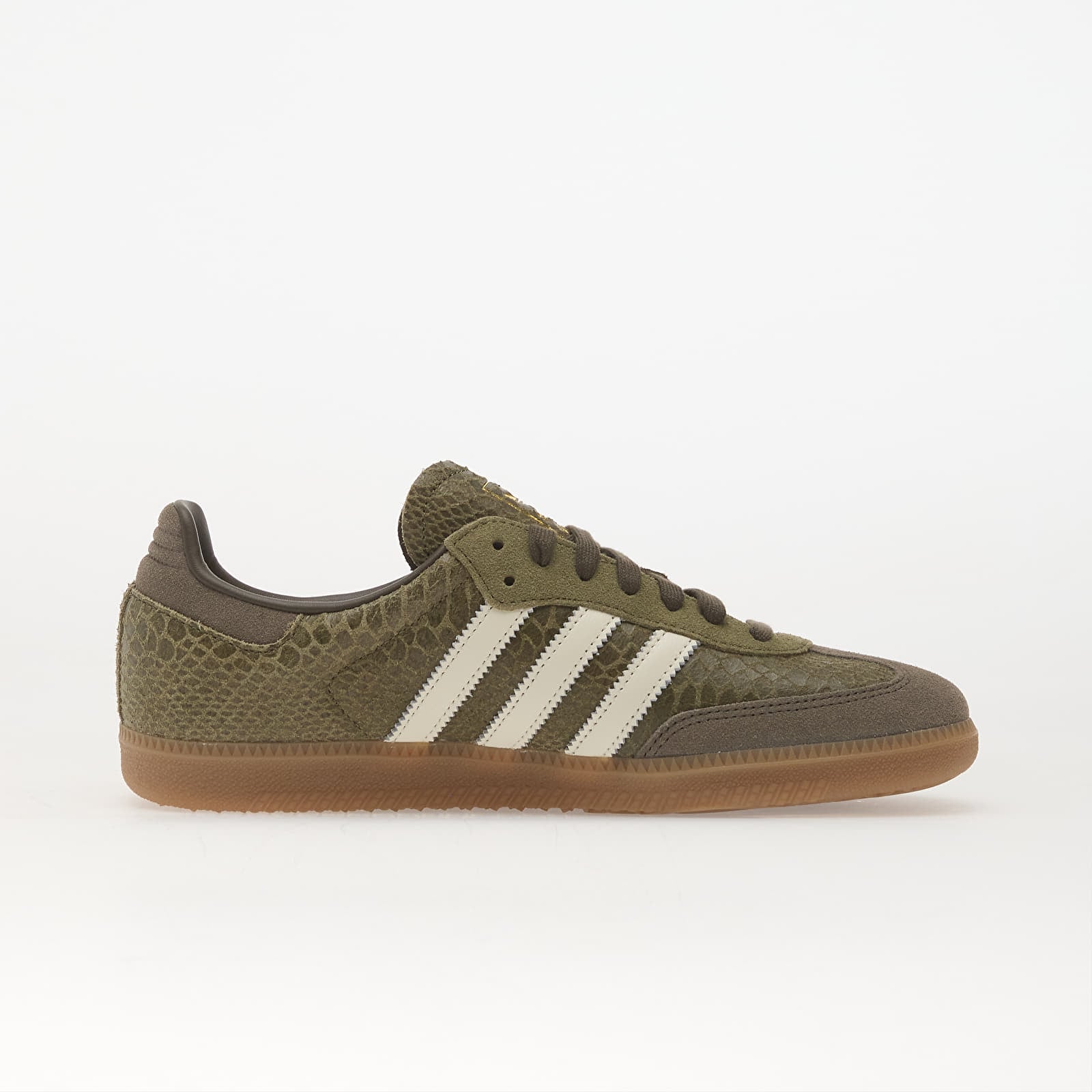 Herenschoenen adidas Samba OG Focus Olive/ Off White/ Gum4