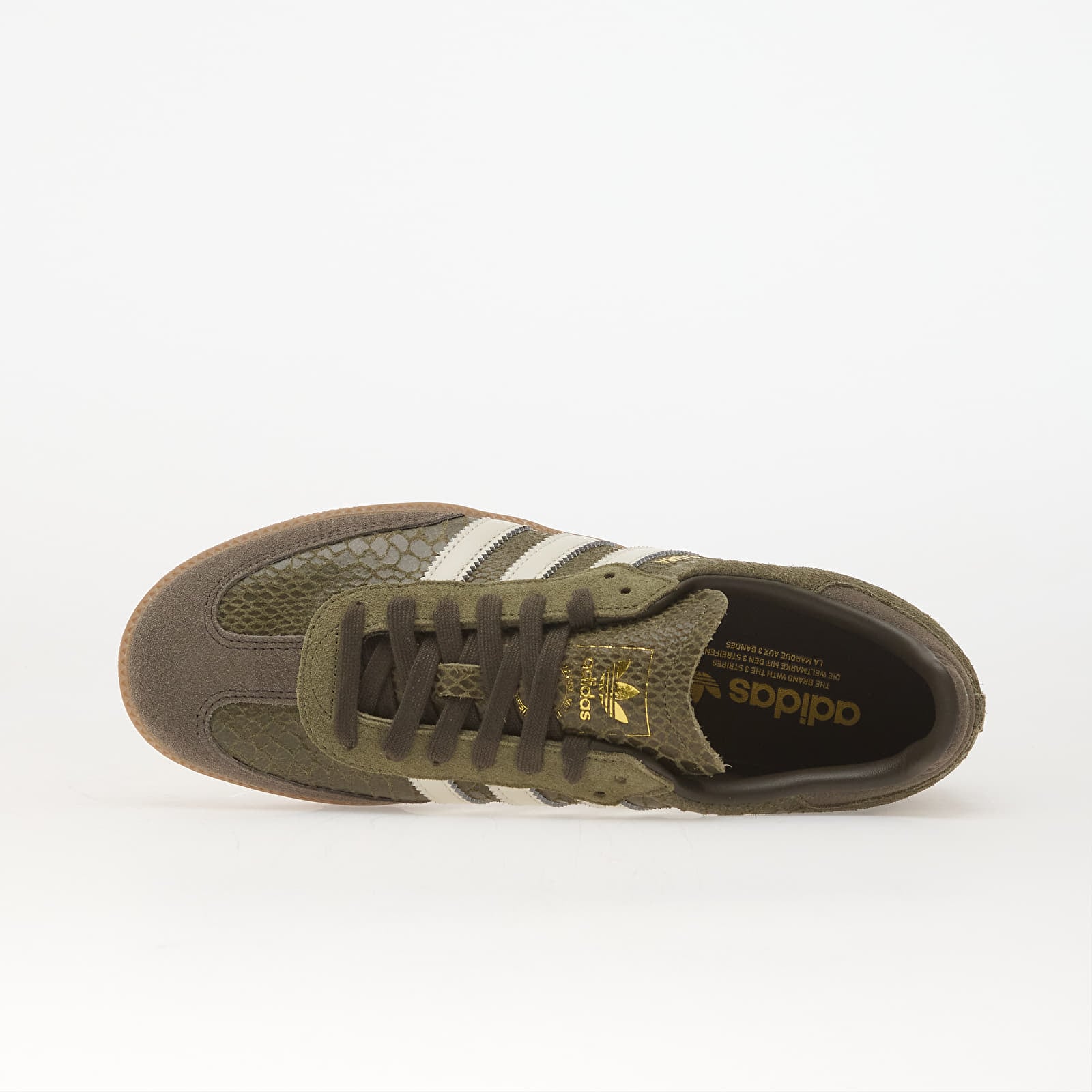Herenschoenen adidas Samba OG Focus Olive/ Off White/ Gum4