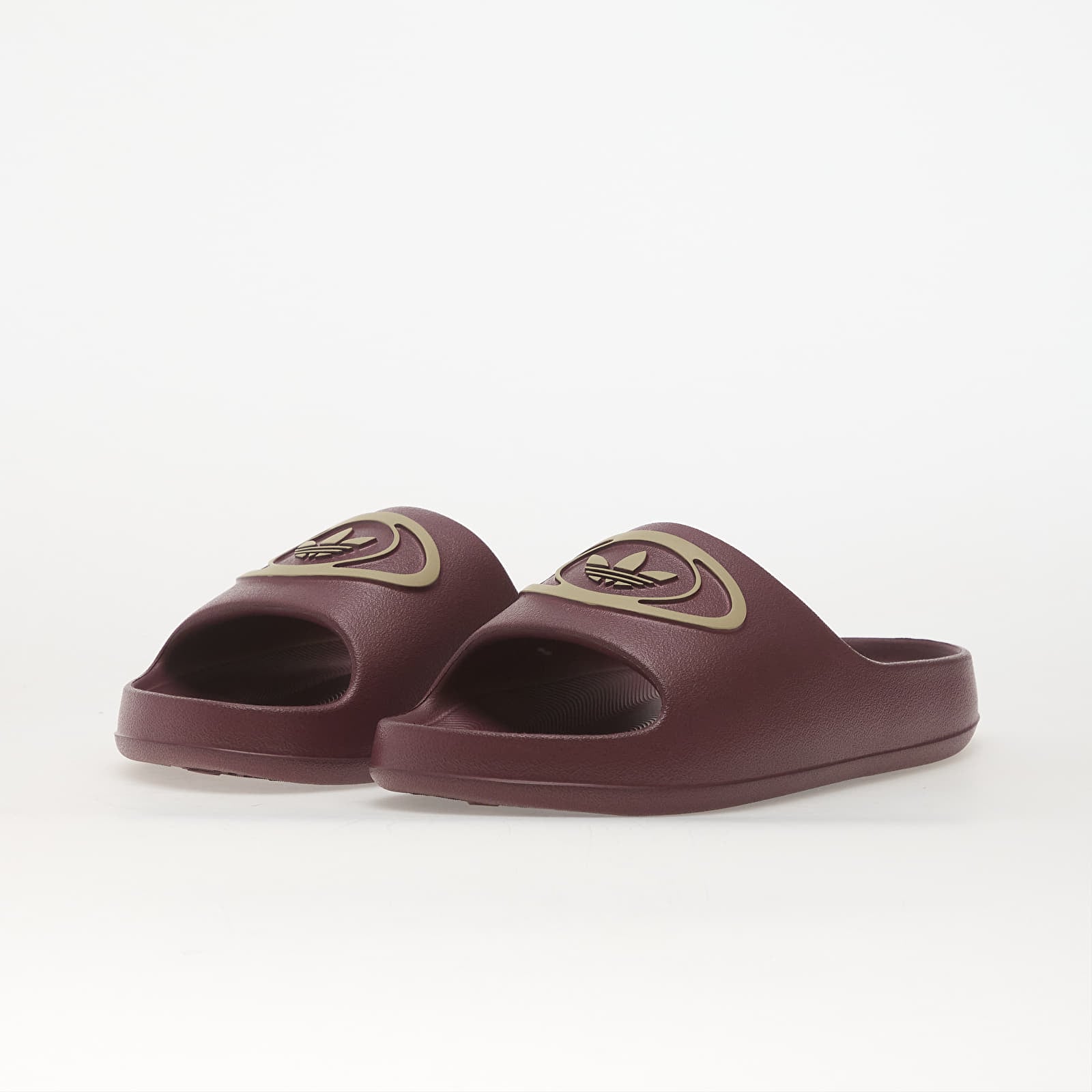 Turnschuhe und Schuhe für Männer adidas Adilette 00s Slides Maroon/ Khaki Three/ Khaki Three