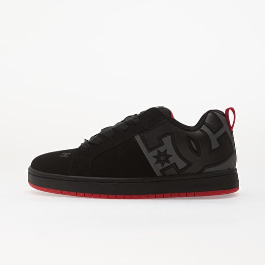 DC Court Graffik Sq Black/ Grey/ Red