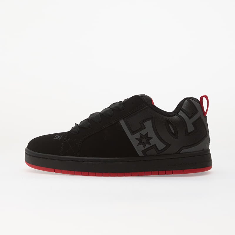 DC Court Graffik Sq Black/ Grey/ Red