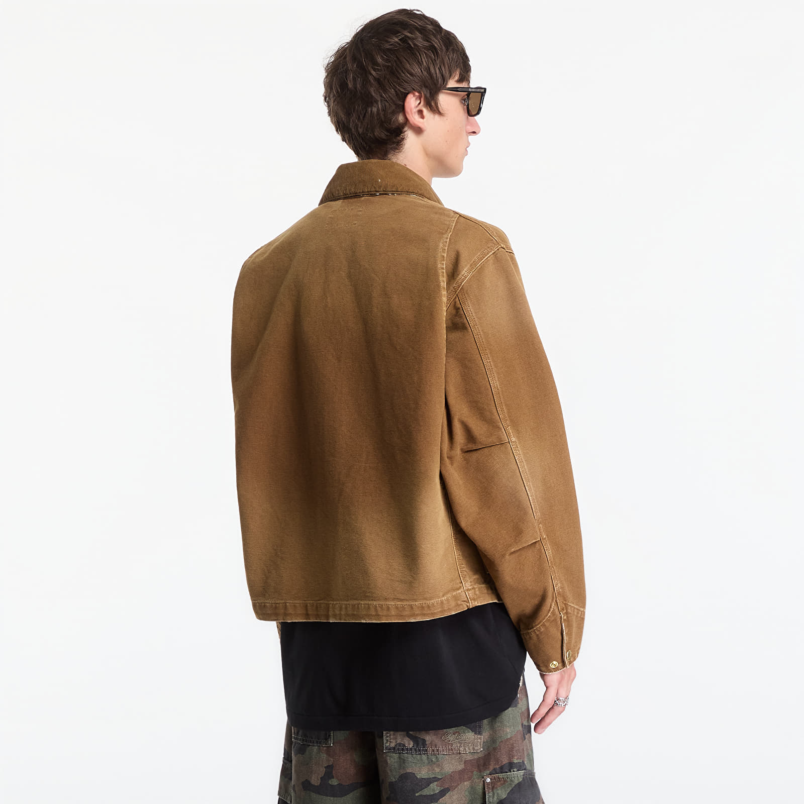 Pánske bundy Carhartt WIP OG Arcan Jacket UNISEX Hamilton Brown/ Hamilton Brown Destroy Wash