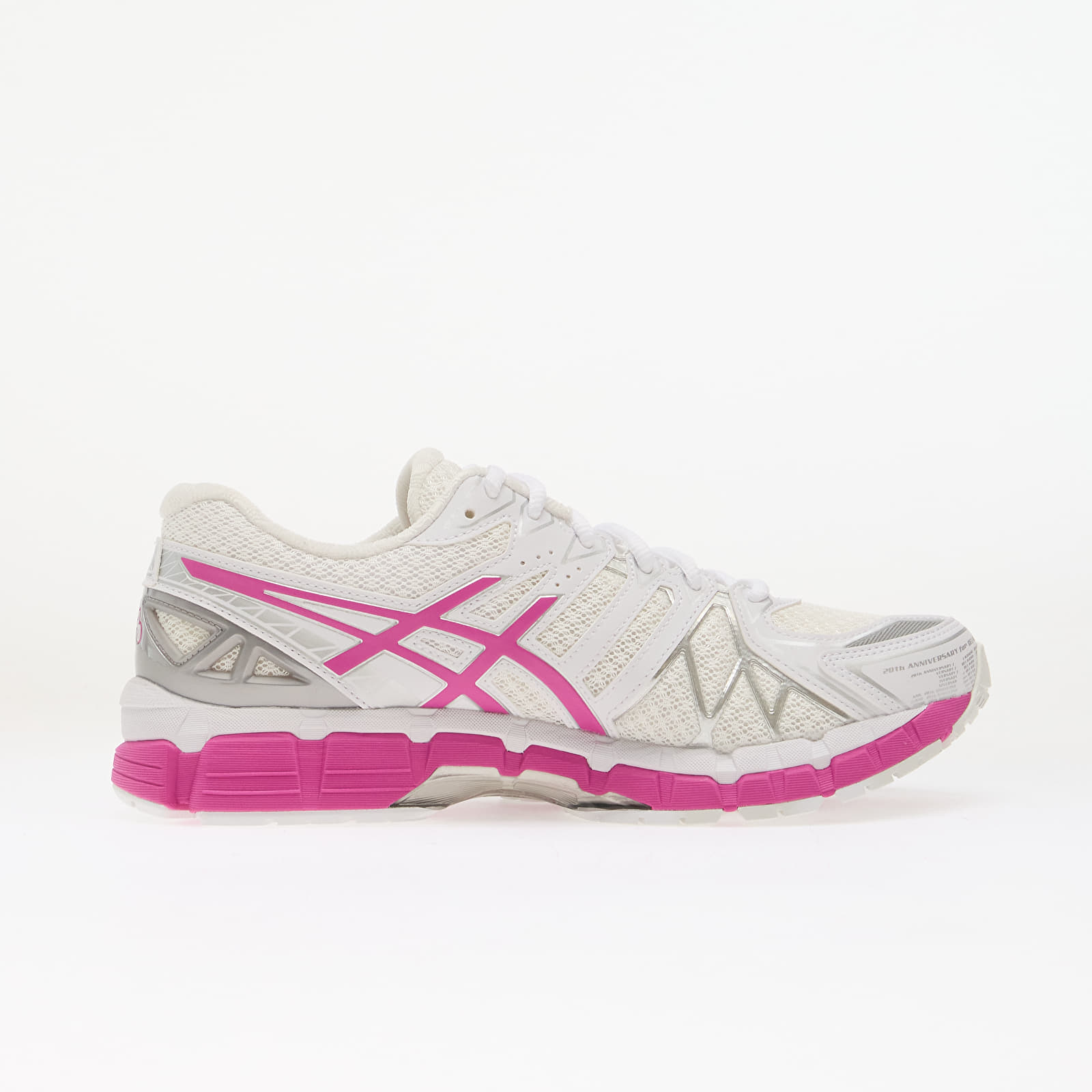 Pánske tenisky a topánky Asics GEL-Kayano 20 White/ Raspberry