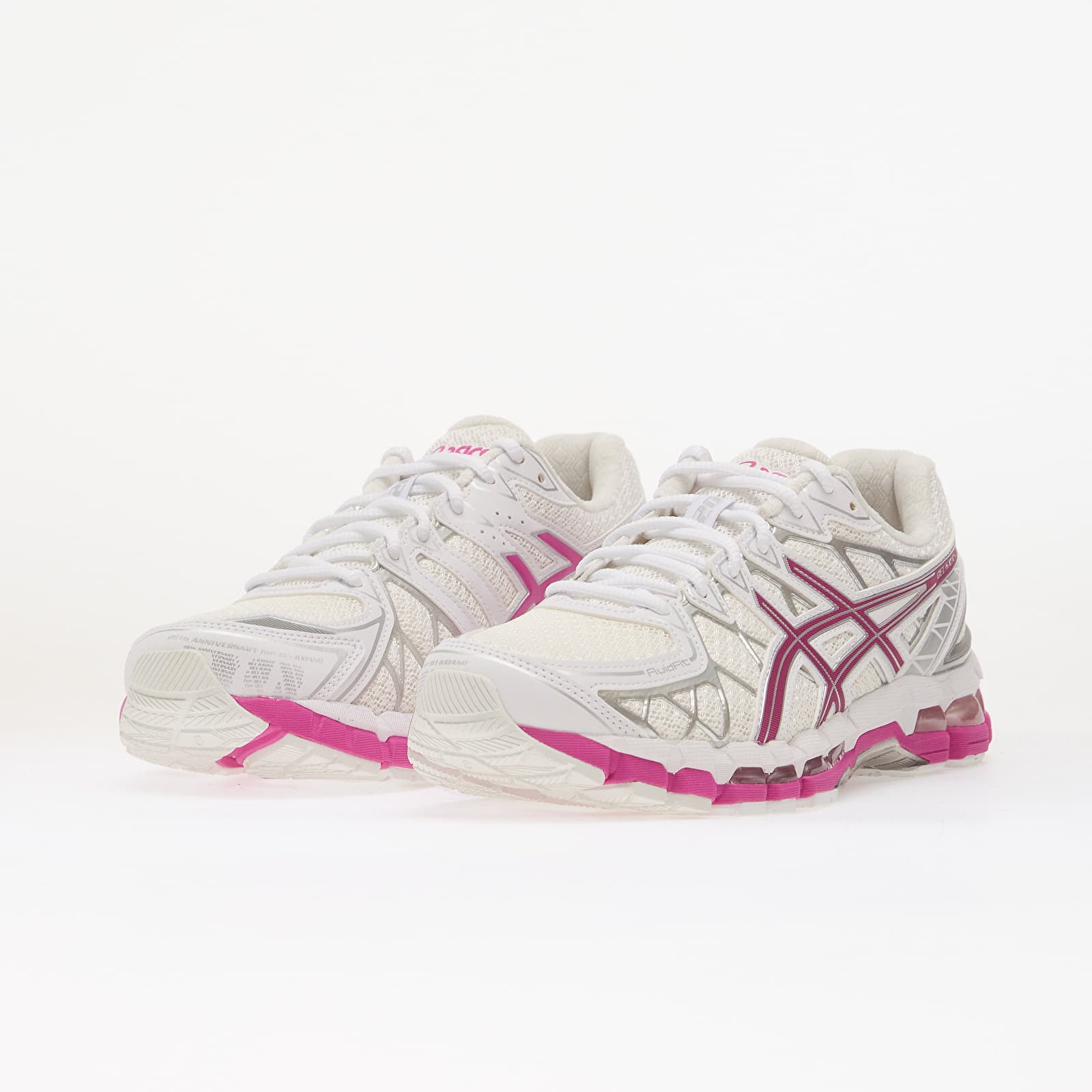 Pánske tenisky a topánky Asics GEL-Kayano 20 White/ Raspberry
