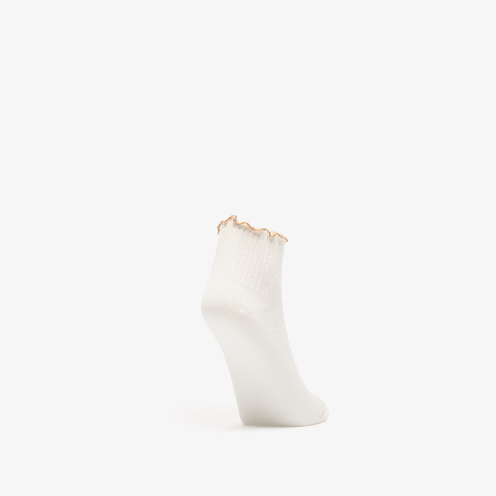Socken adidas Ruffle Quarter Socks Off White/ Magic Beige/ Aurora Coffee