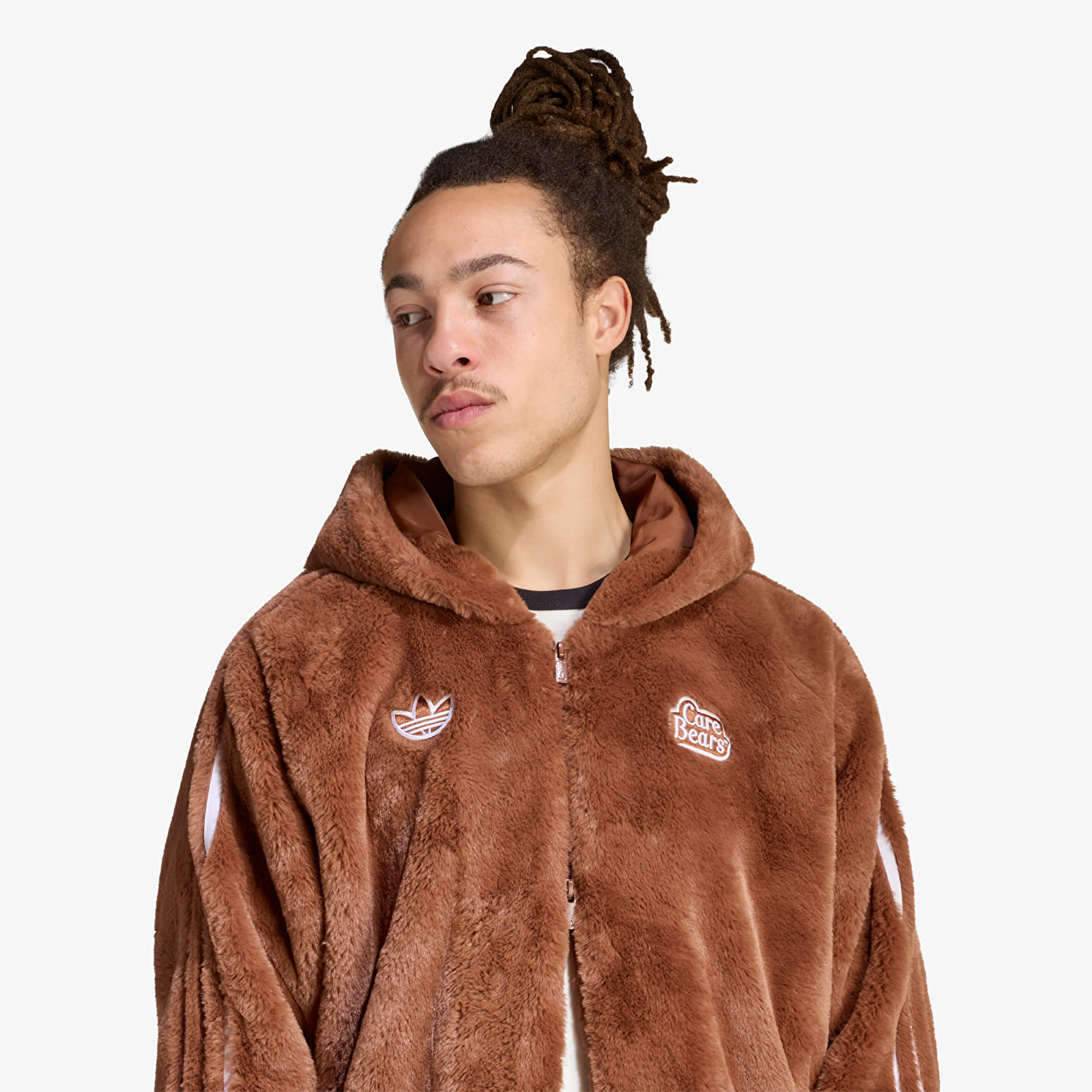 Herenjassen adidas Care Bear Fur Jacket Preloved Brown