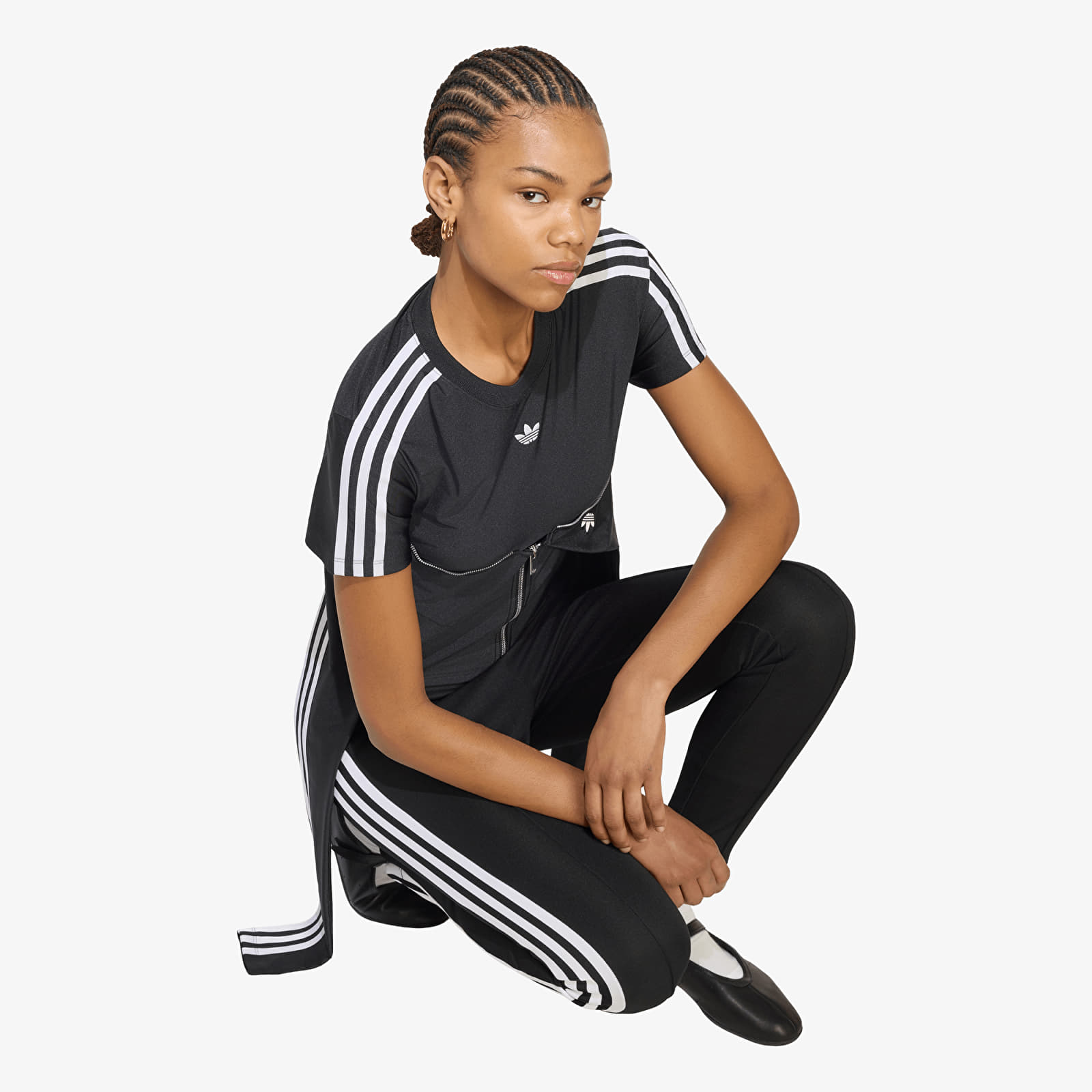 T-Shirts Frau adidas Corset Tee Black