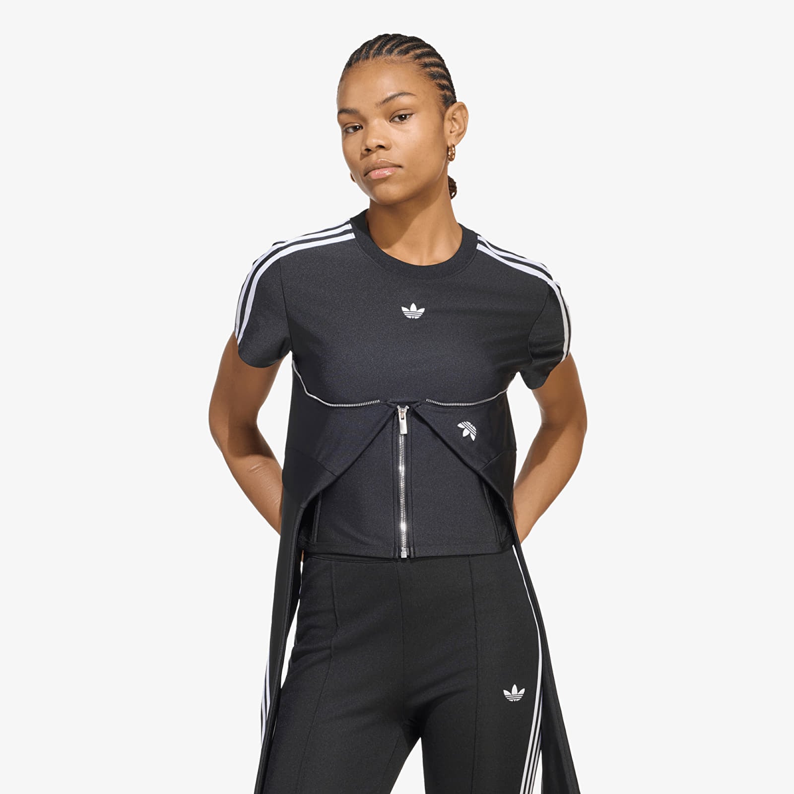 T-Shirts Frau adidas Corset Tee Black