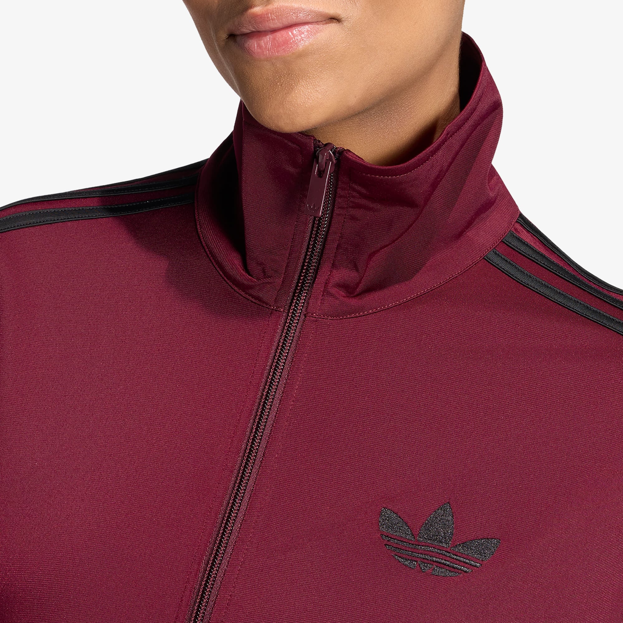 Μπουφάν adidas Firebird Track Top Loose Maroon/ Black L