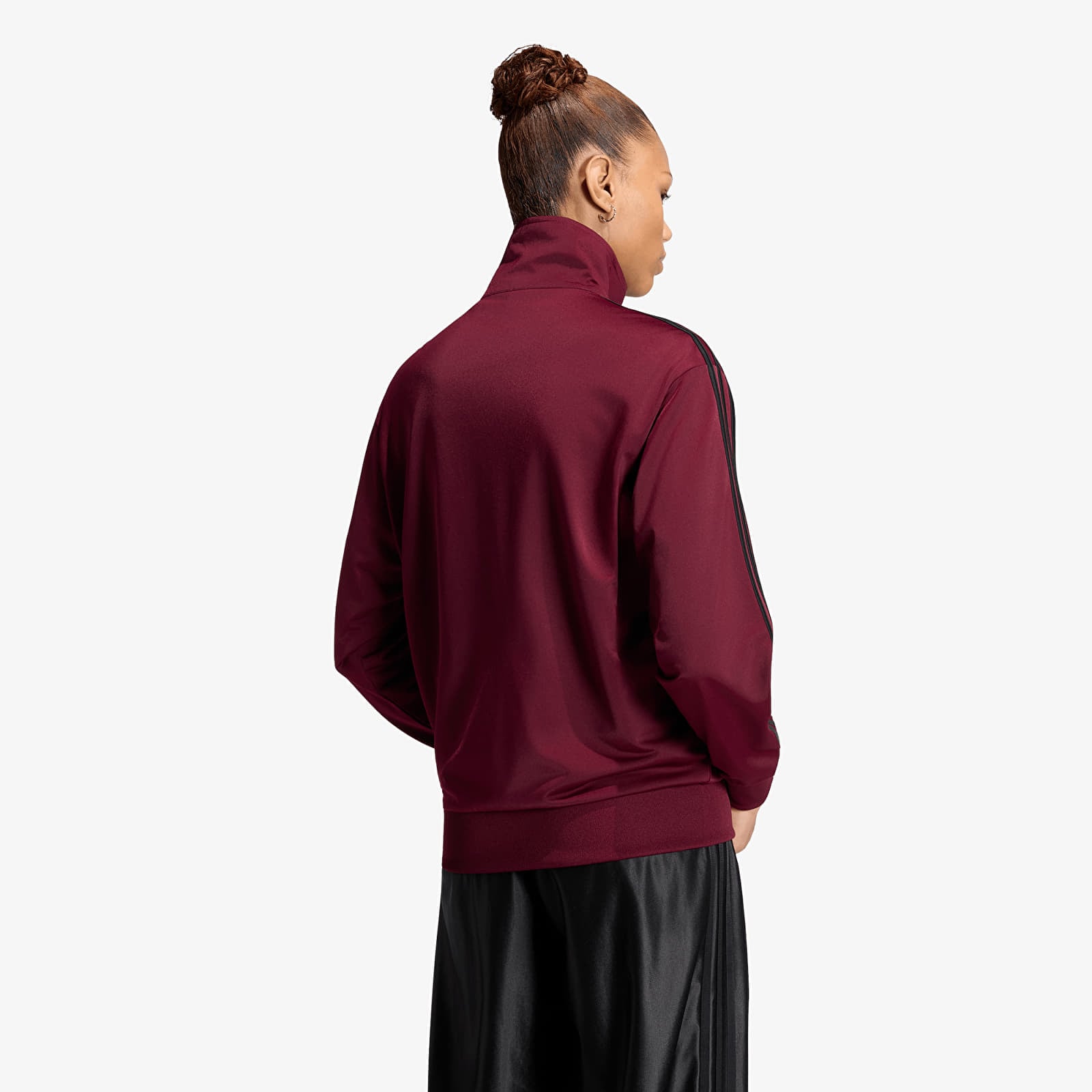 Damesjassen adidas Firebird Track Top Loose Maroon/ Black